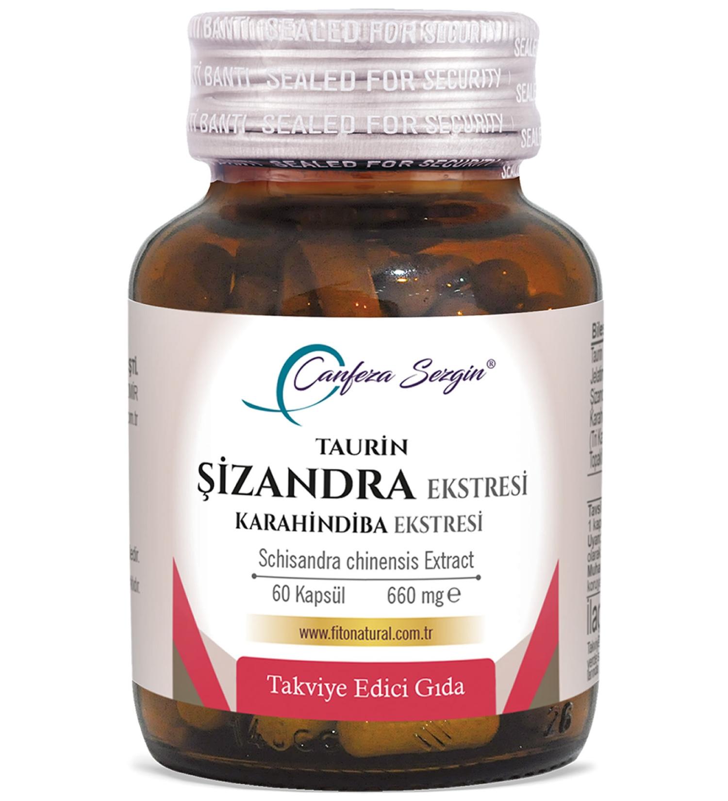 Canfeza Sezgin Taurine Schisandra & Dandelion Extract - Buy Online on GoSupps.com