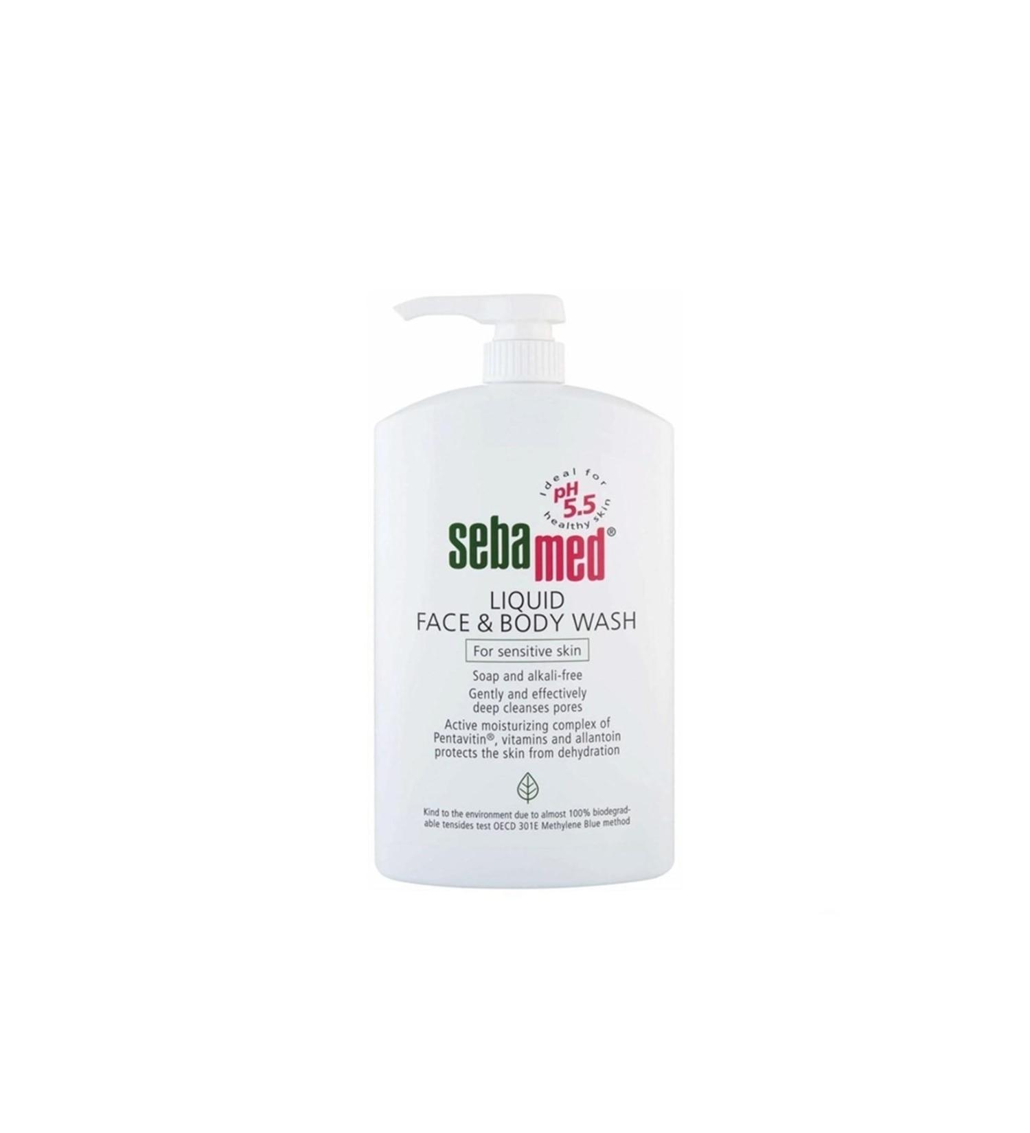 Sebamed Liquid Face & Body Wash 1 Lt (sbm101)