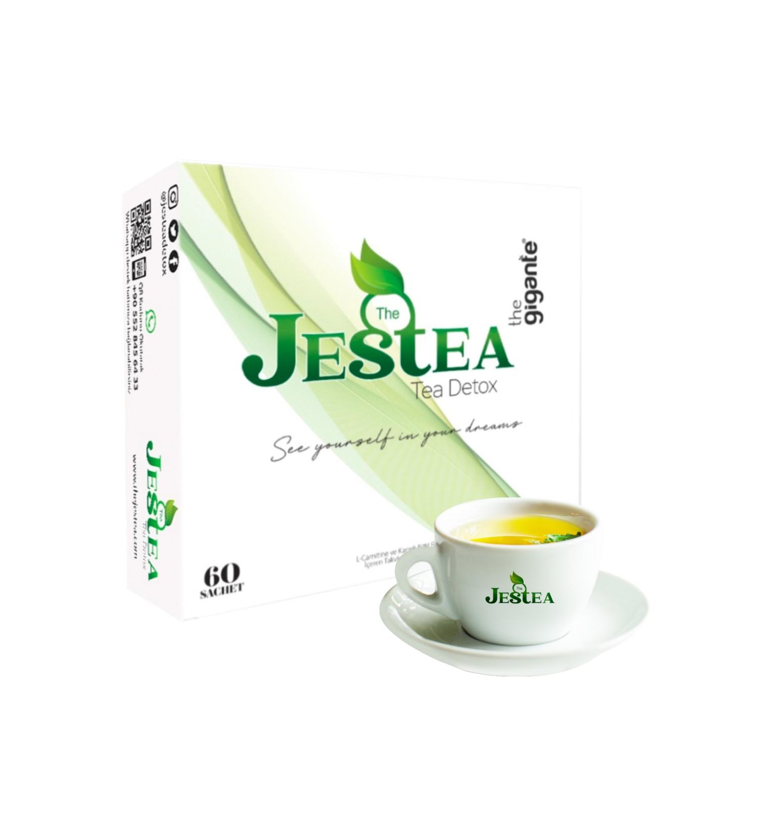 Jestea Detox Form Fit Herbal Detox Tea (1 month) - Buy Online on GoSupps.com