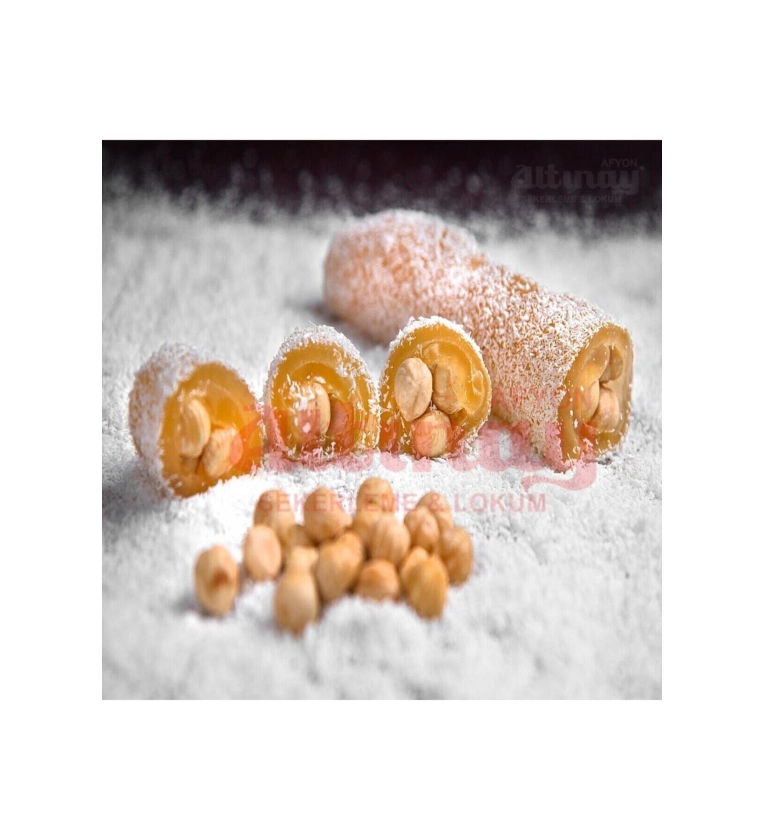 Alt nay Confectionery Famous Alt nay Sarma Afyon Delight with Hazelnut 1 Kg