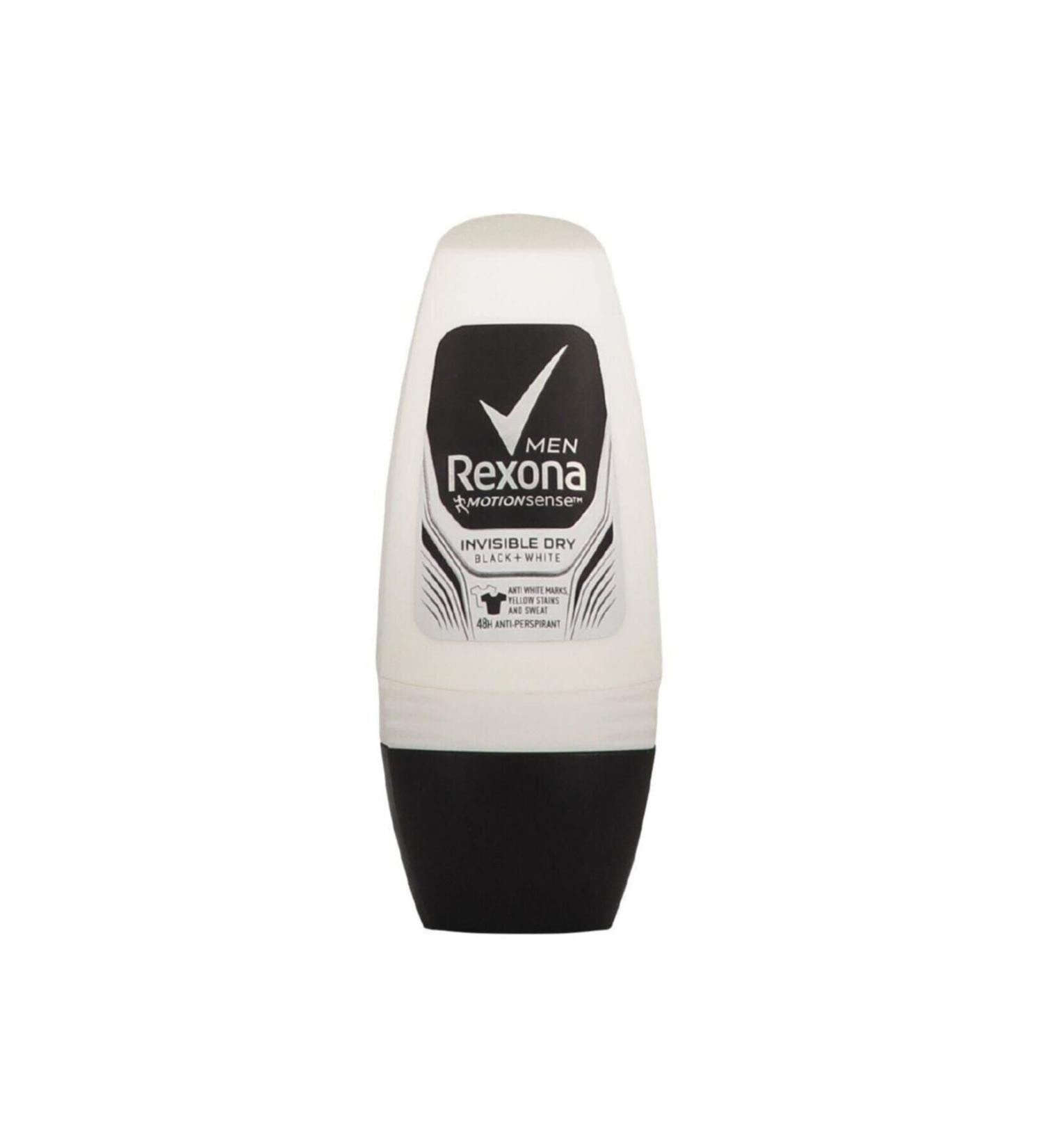 Rexona Bay Roll-on Invisible Black White 50 Ml