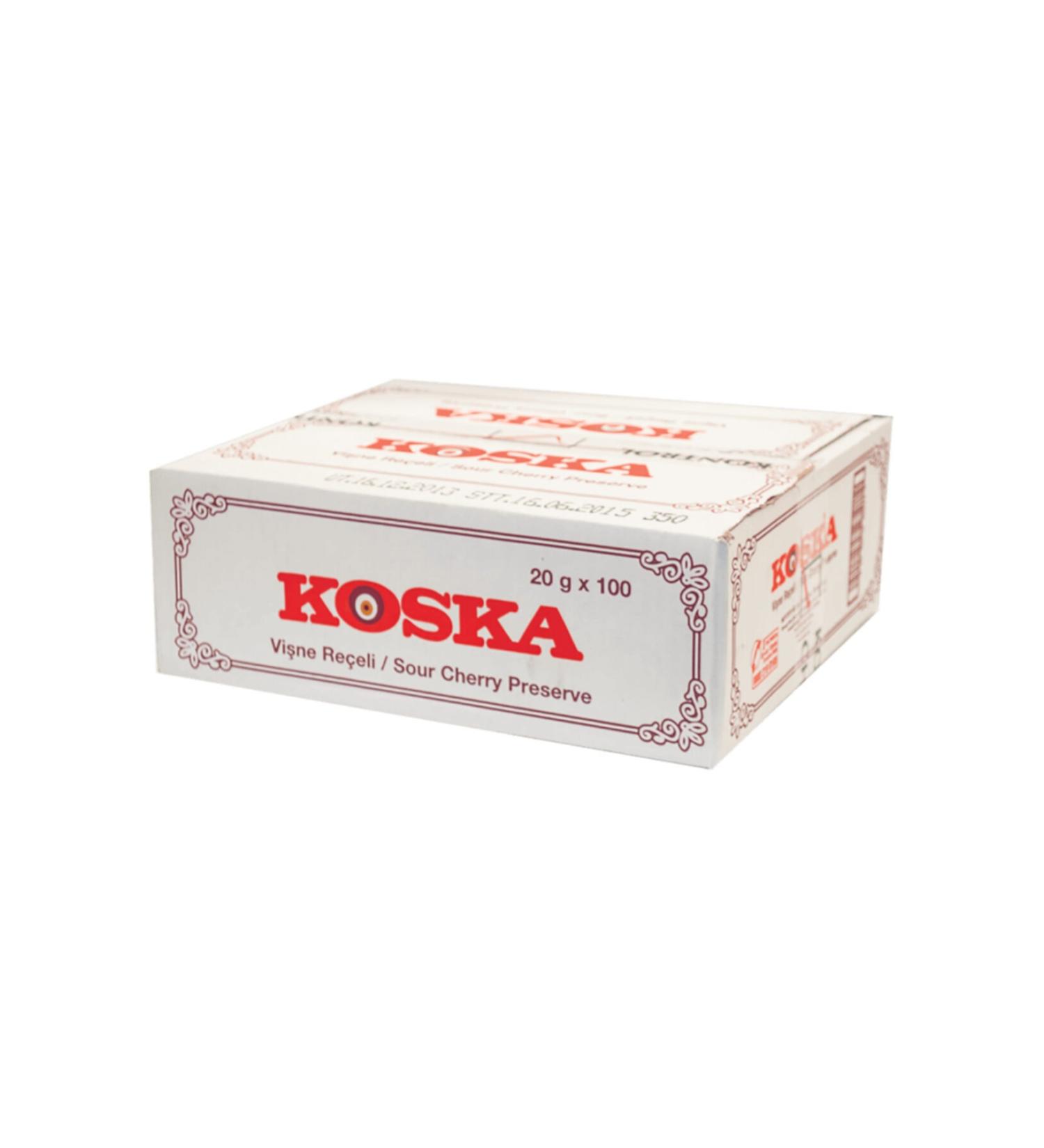 Koska Traditional Cherry Jam 20 G 100pcs