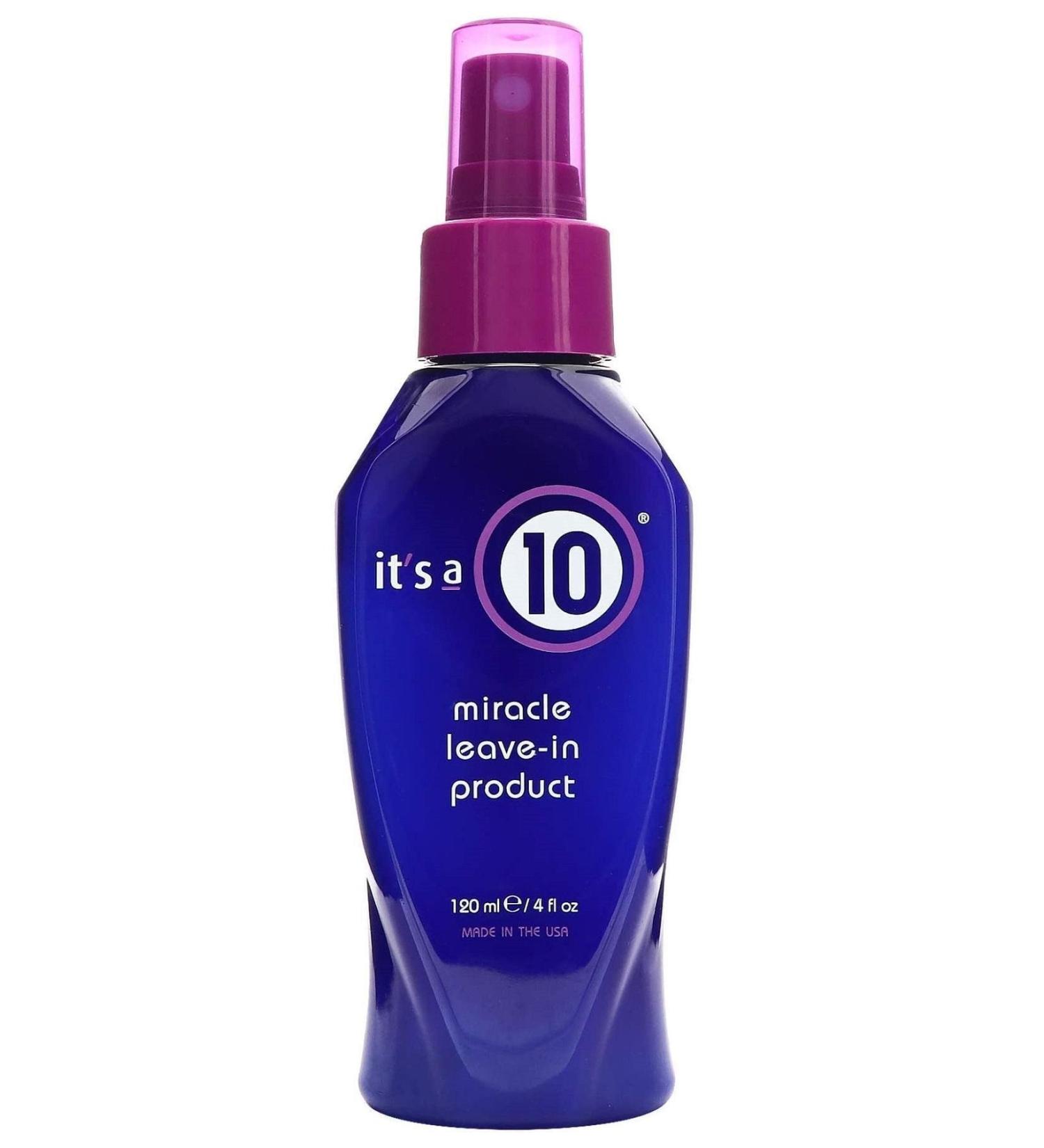 it's a 10 Miracle Leave-in Product - 120 ml