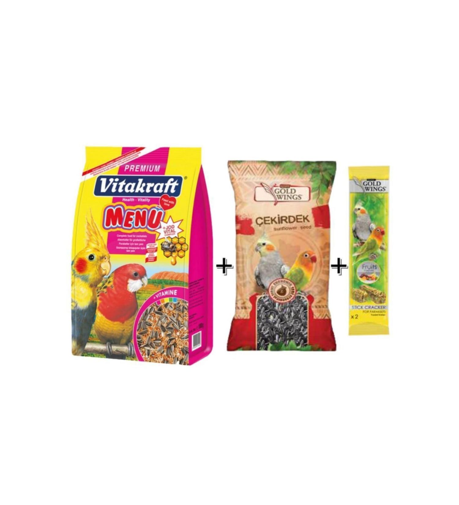 Vitakraft Parakeet Lovebird Eco Food Package