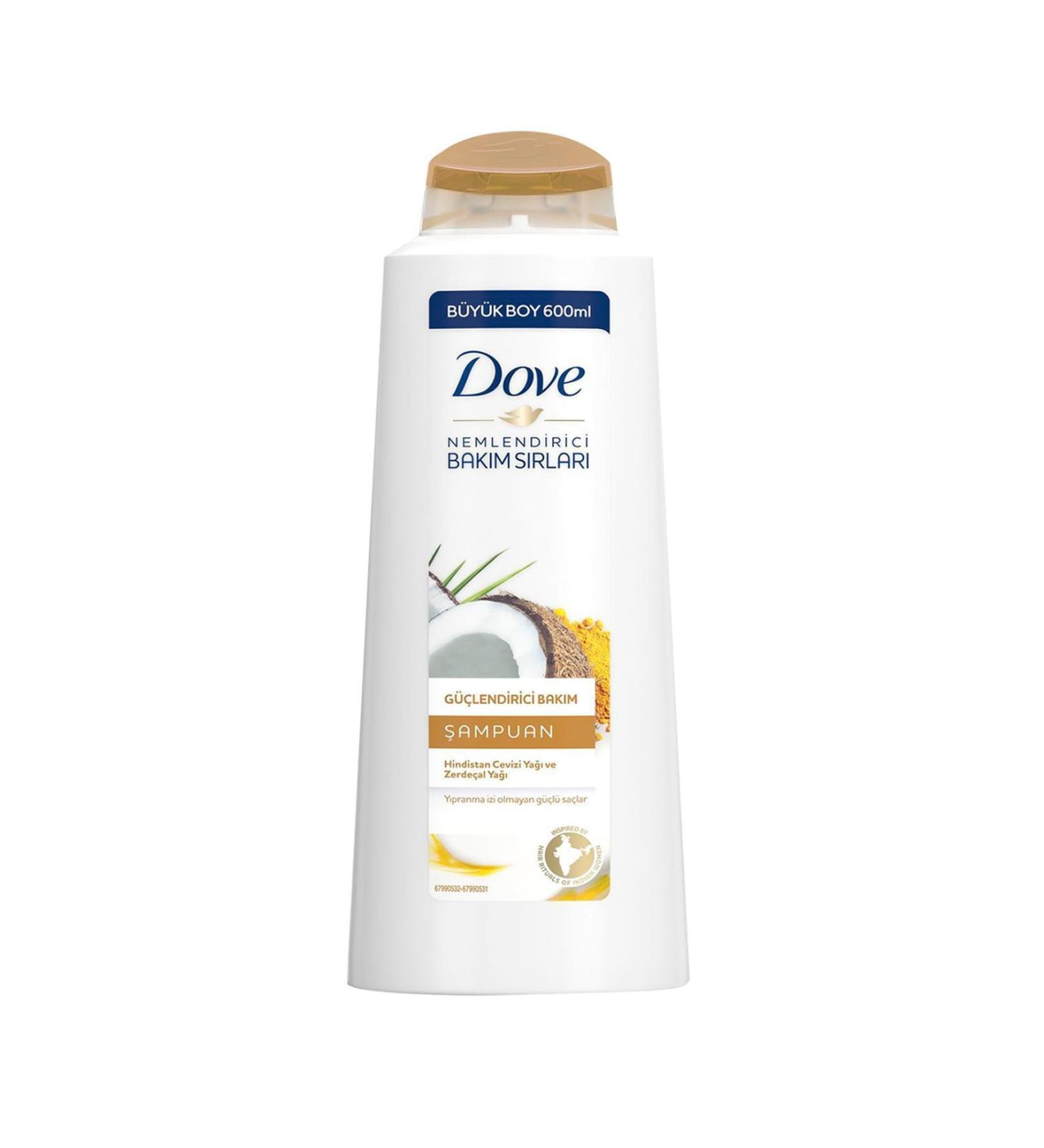 Dove Coconut & Almond Milk Shampoo 600Ml