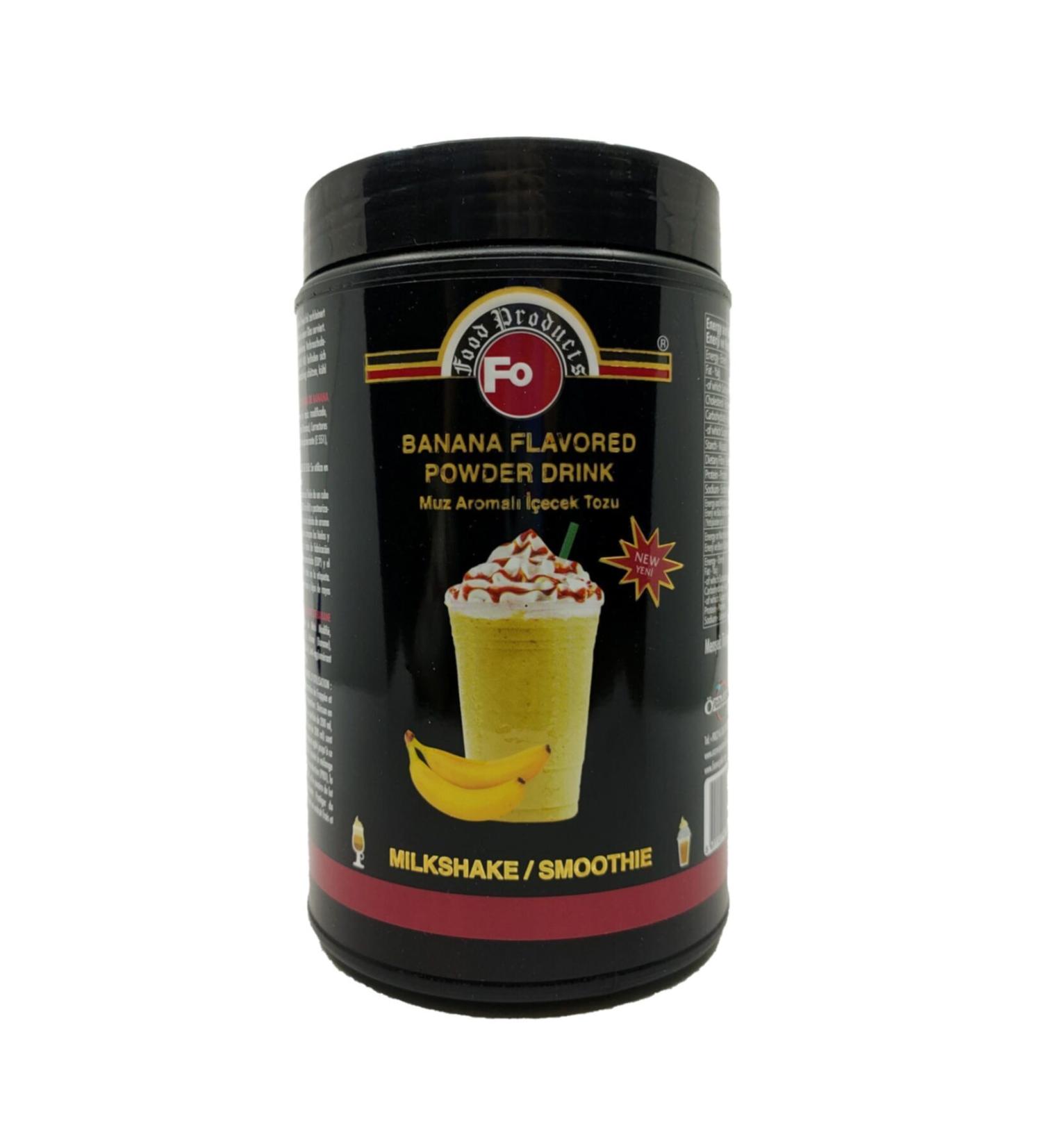 FO Banana Flavored Milkshake/Smothies Powder 1 Kg