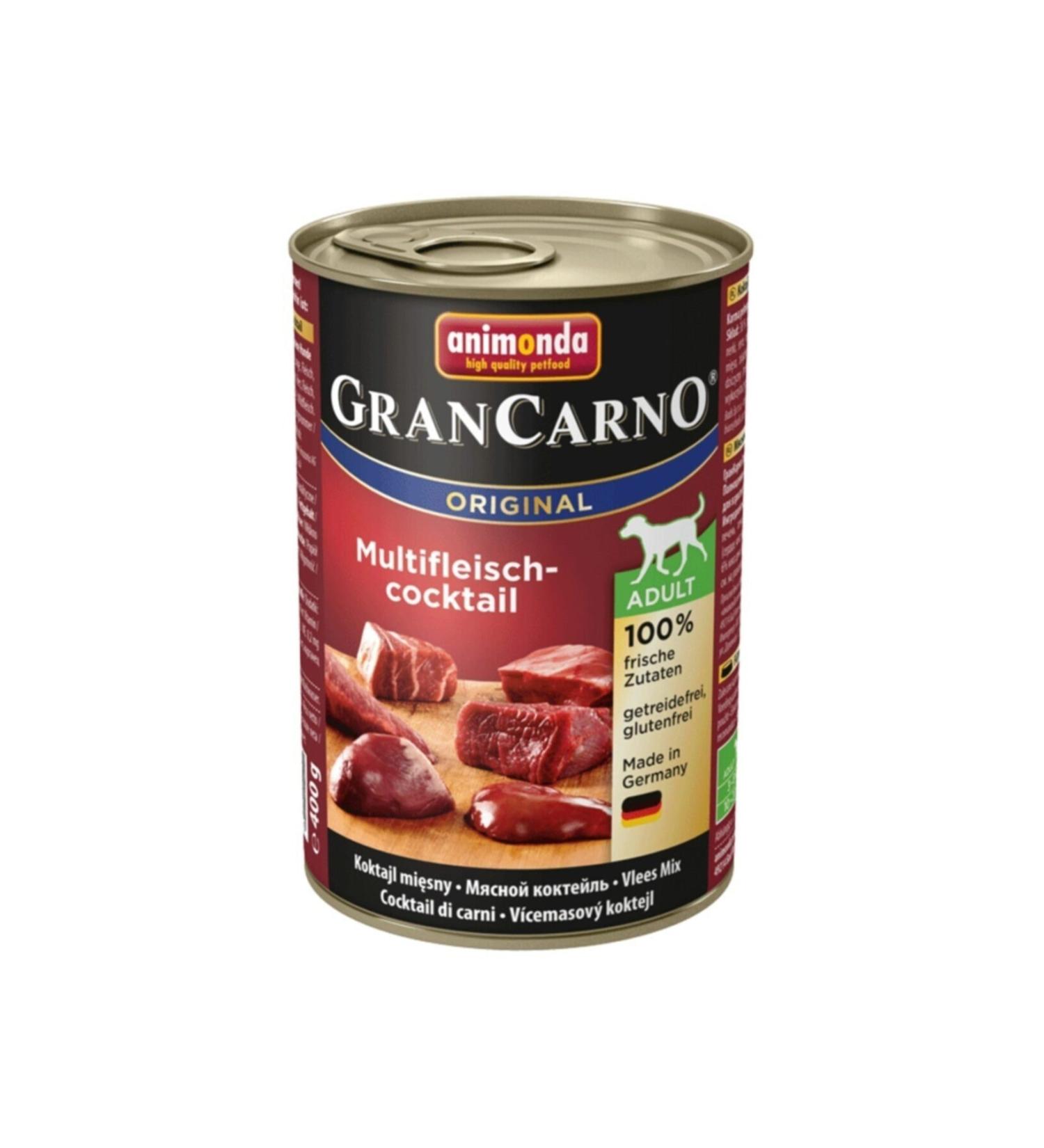 Animonda Gran Carno Mixed Meat Canned Dog Food 400 Gr