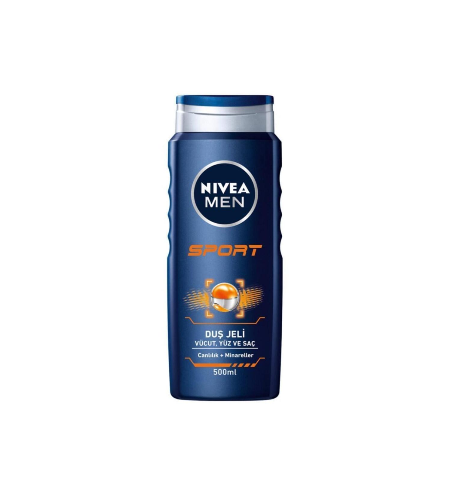 NIVEA Men Sport 24h Fresh Effect Shower Gel 500ml