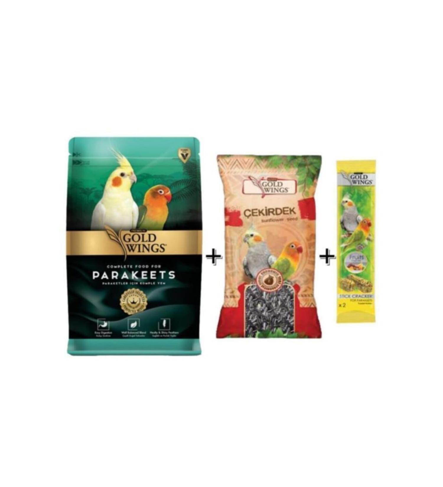 Gold Wings Parakeet Lovebird Eco Food Pack