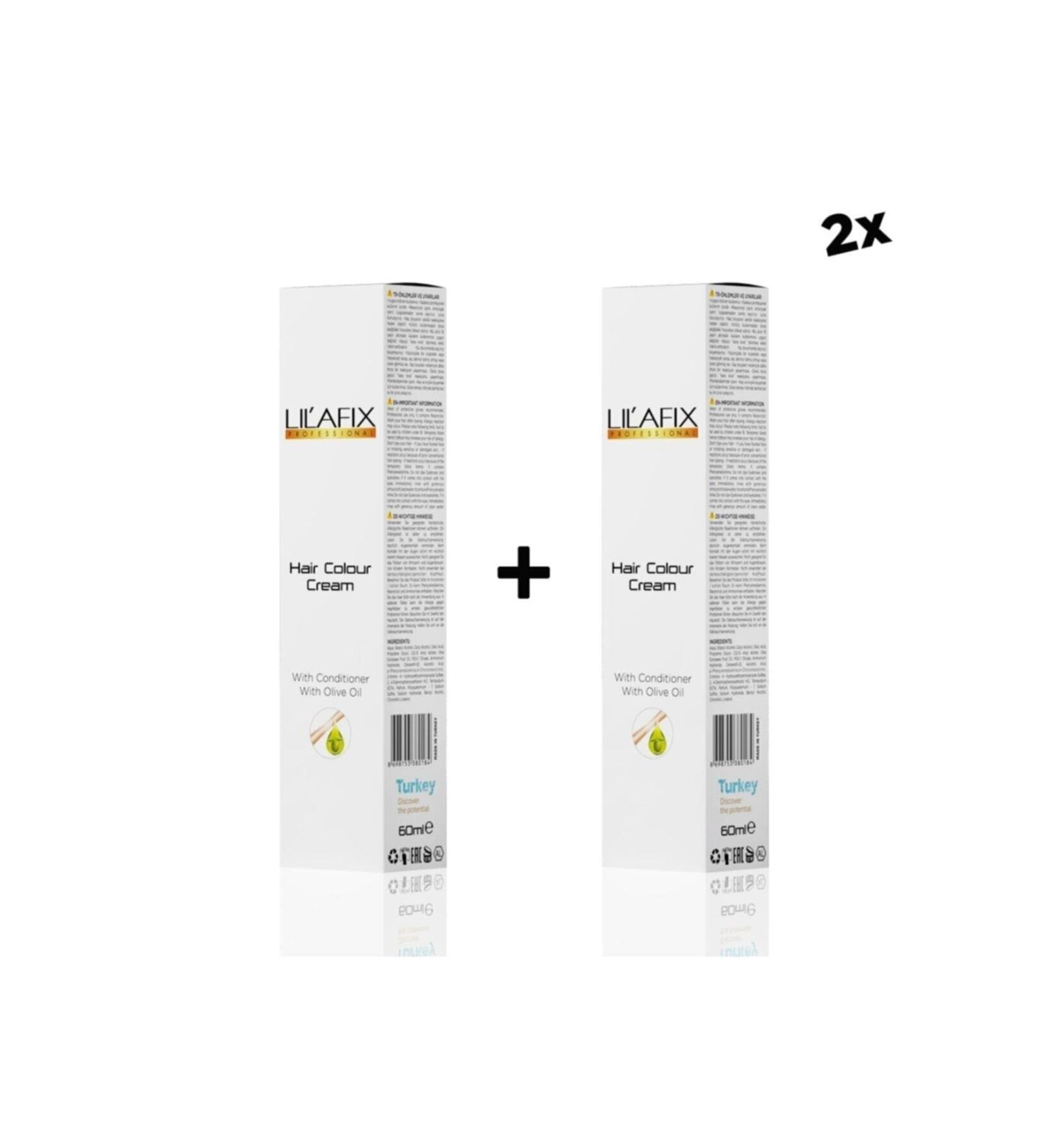 Lilafix 8.0 Light Blonde 2-Pack Cream Tube Paint - 60 ml