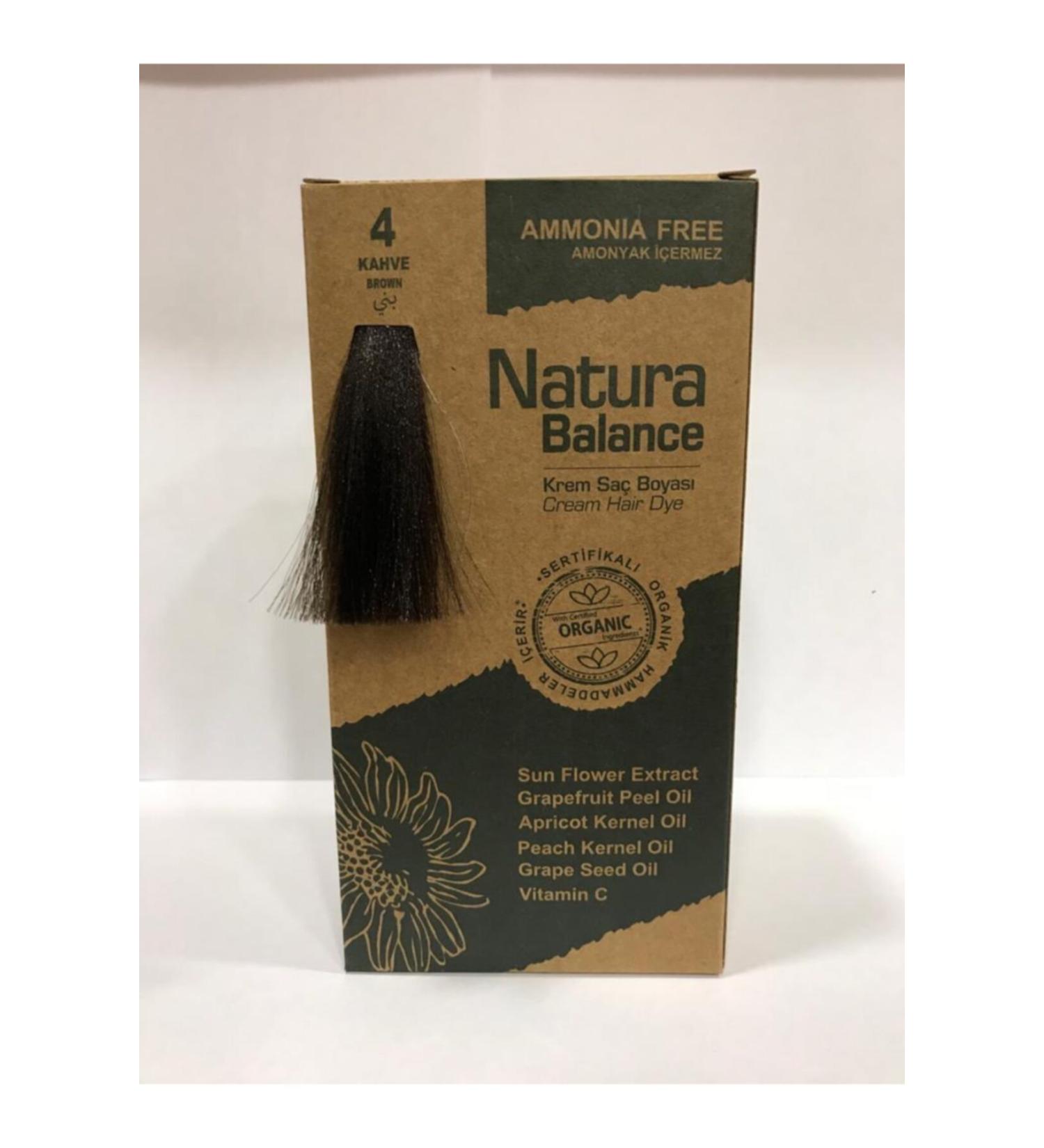 NATURABALANCE Cream Hair Dye 4(coffee)