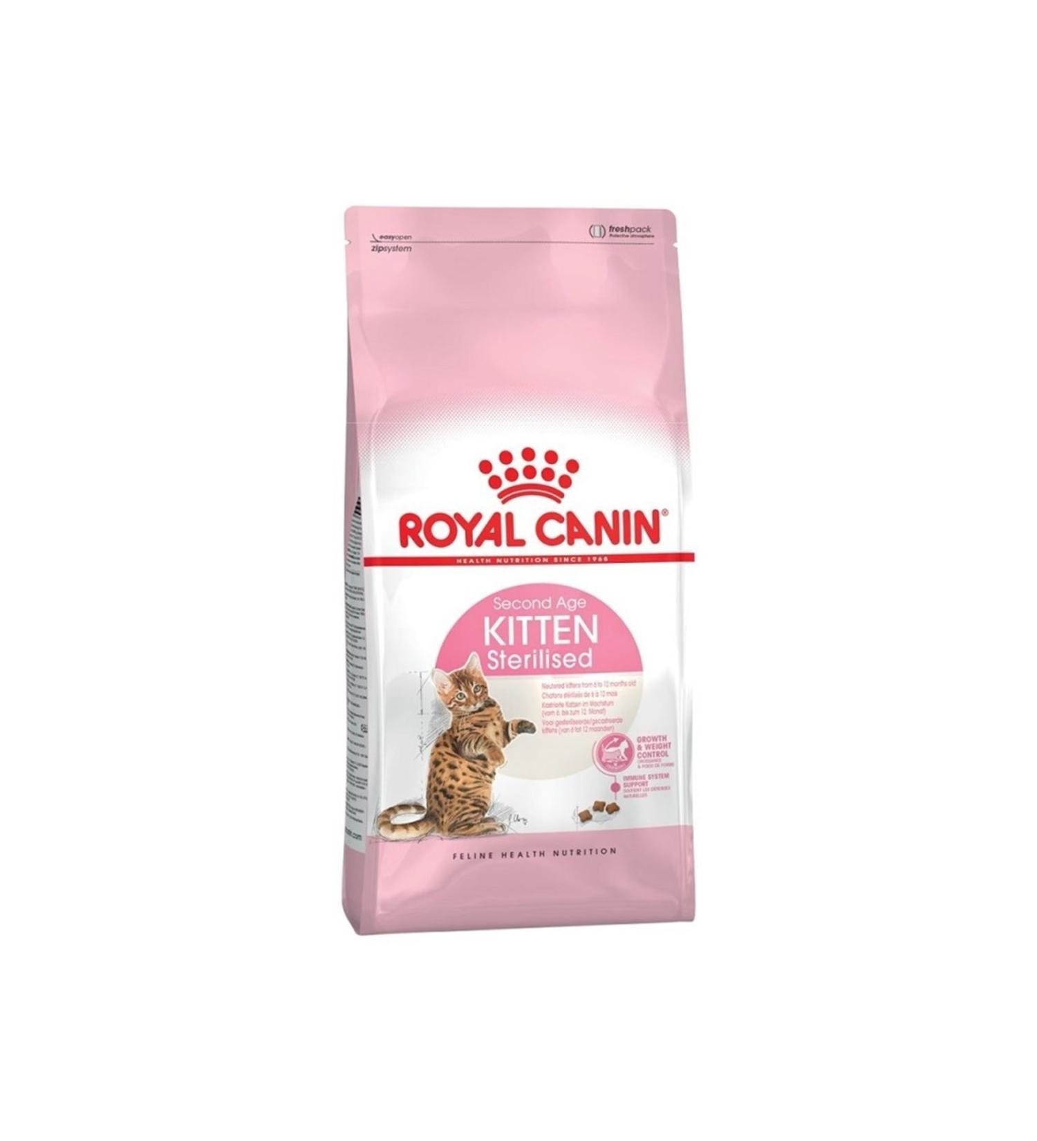 Royal Canin Kitten Sterilized Neutered Puppy Food 2 kg