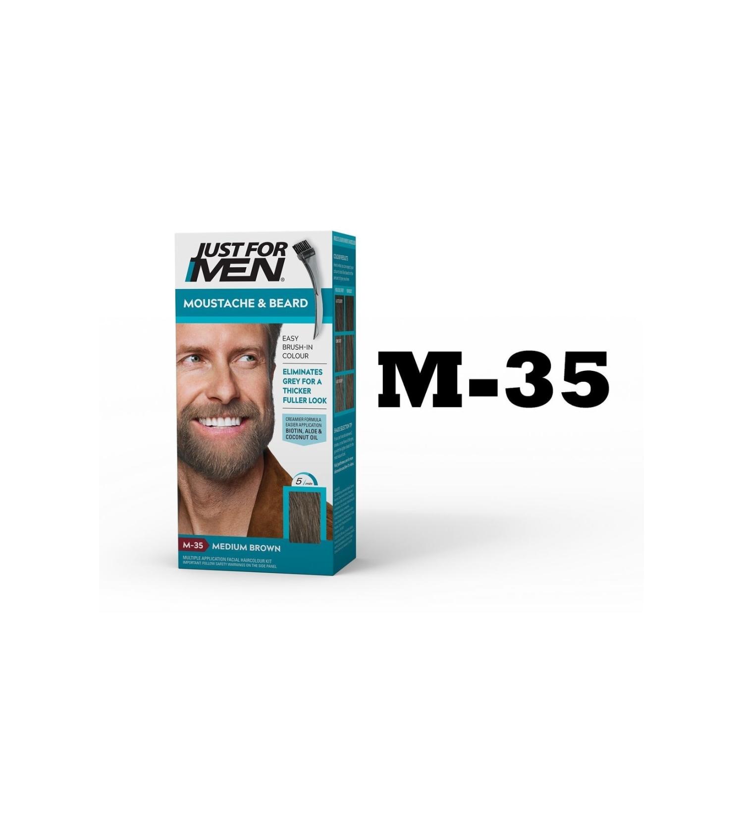 Just For Men Medium Brown Beard and Moustache Dye M-35