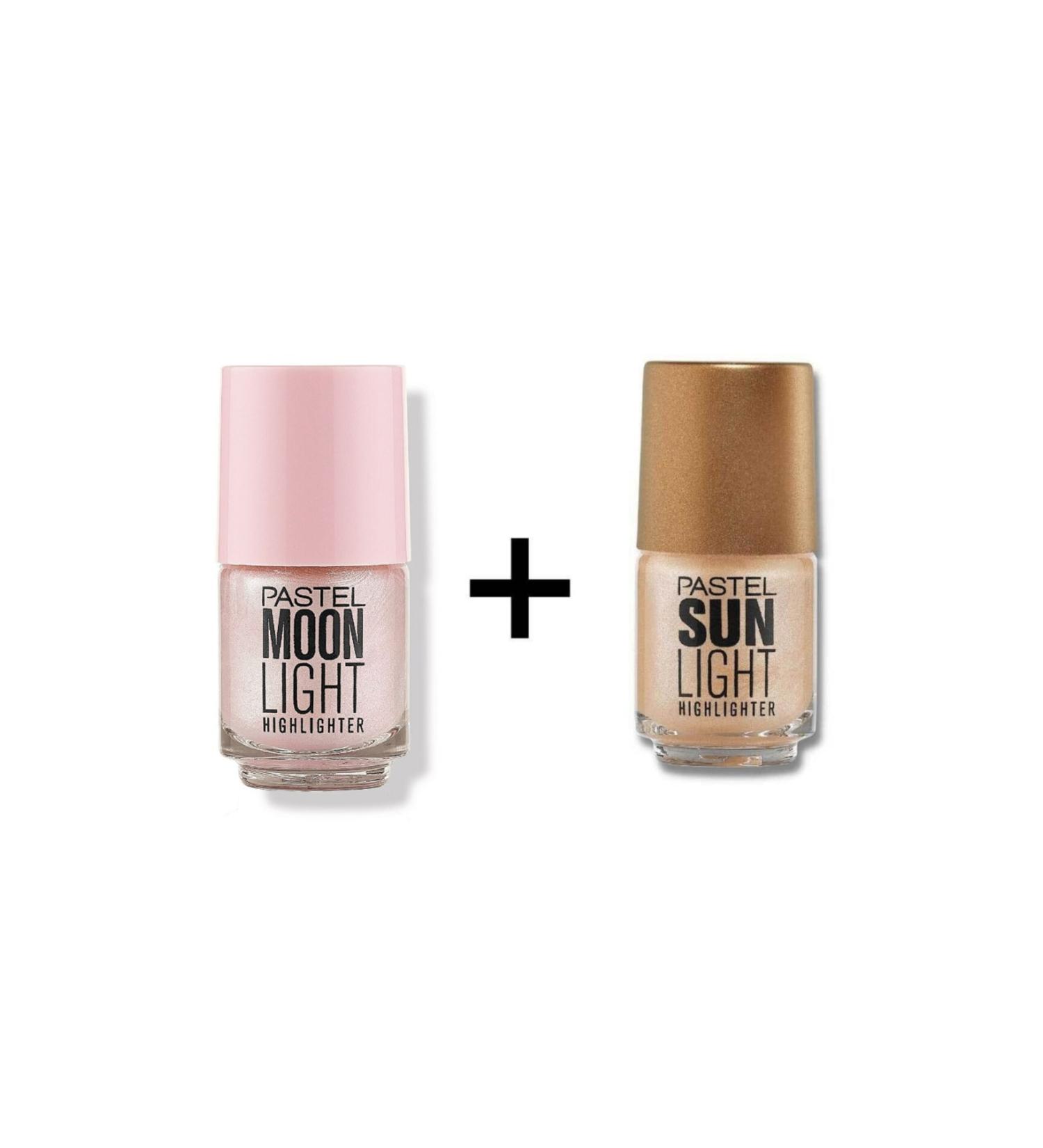 Pastel Profashion Mini Liquid Highlighter Moon Light - Sun Light Highlighter
