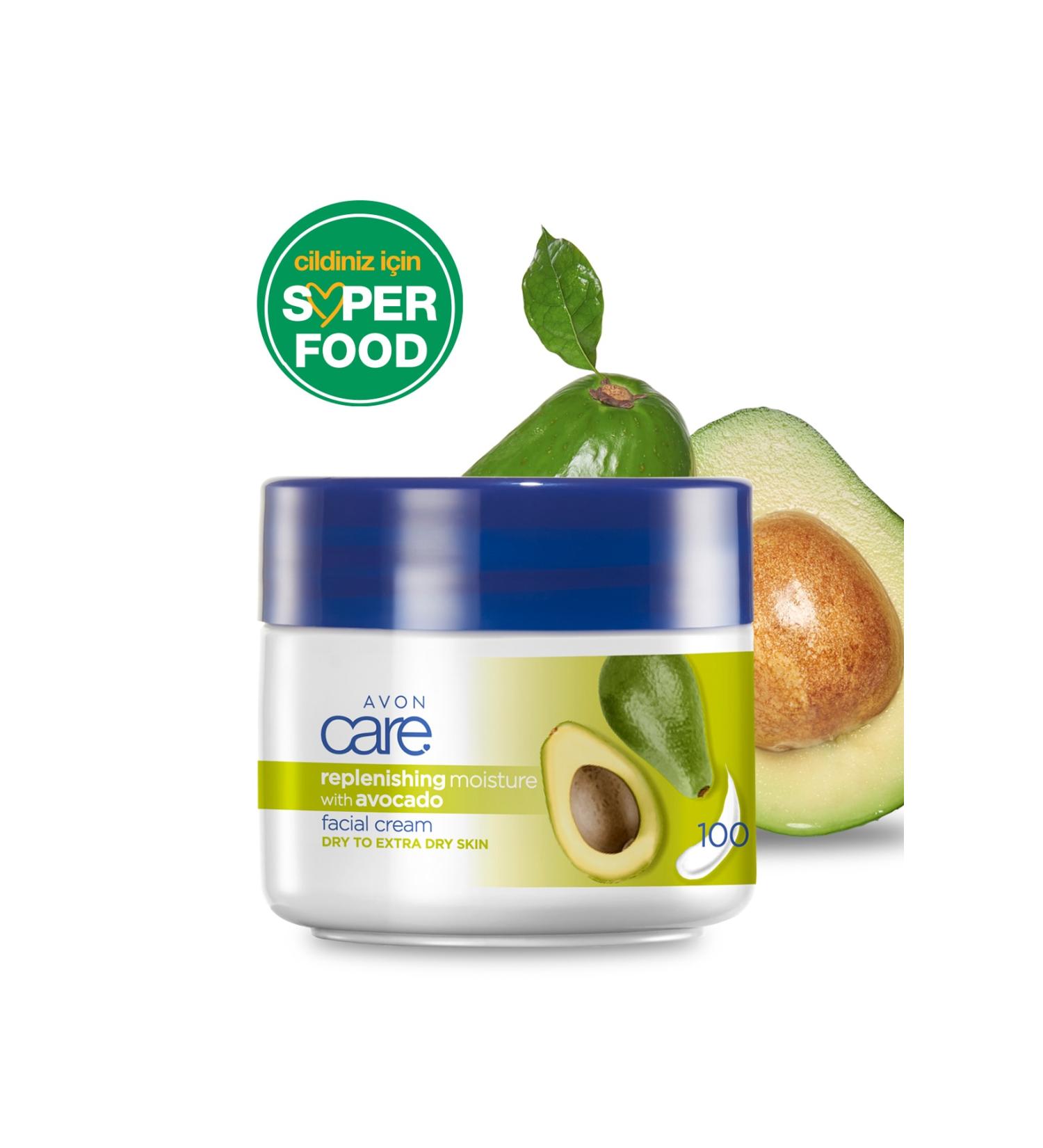 Avon Care Face Cream with Avocado Oil - 100ml