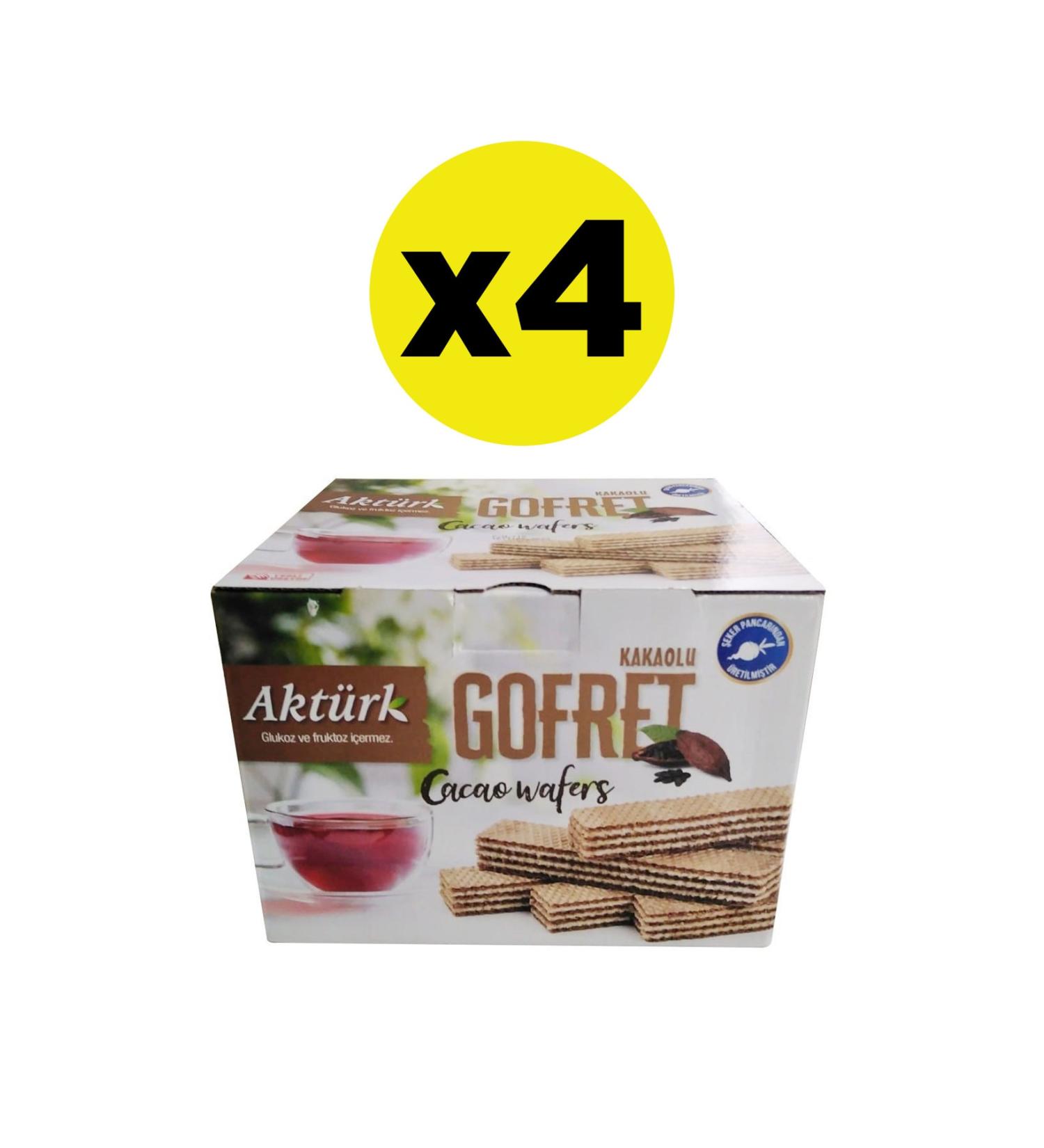 Akt rk Wafer Cocoa 1000 gr X 4 Pieces