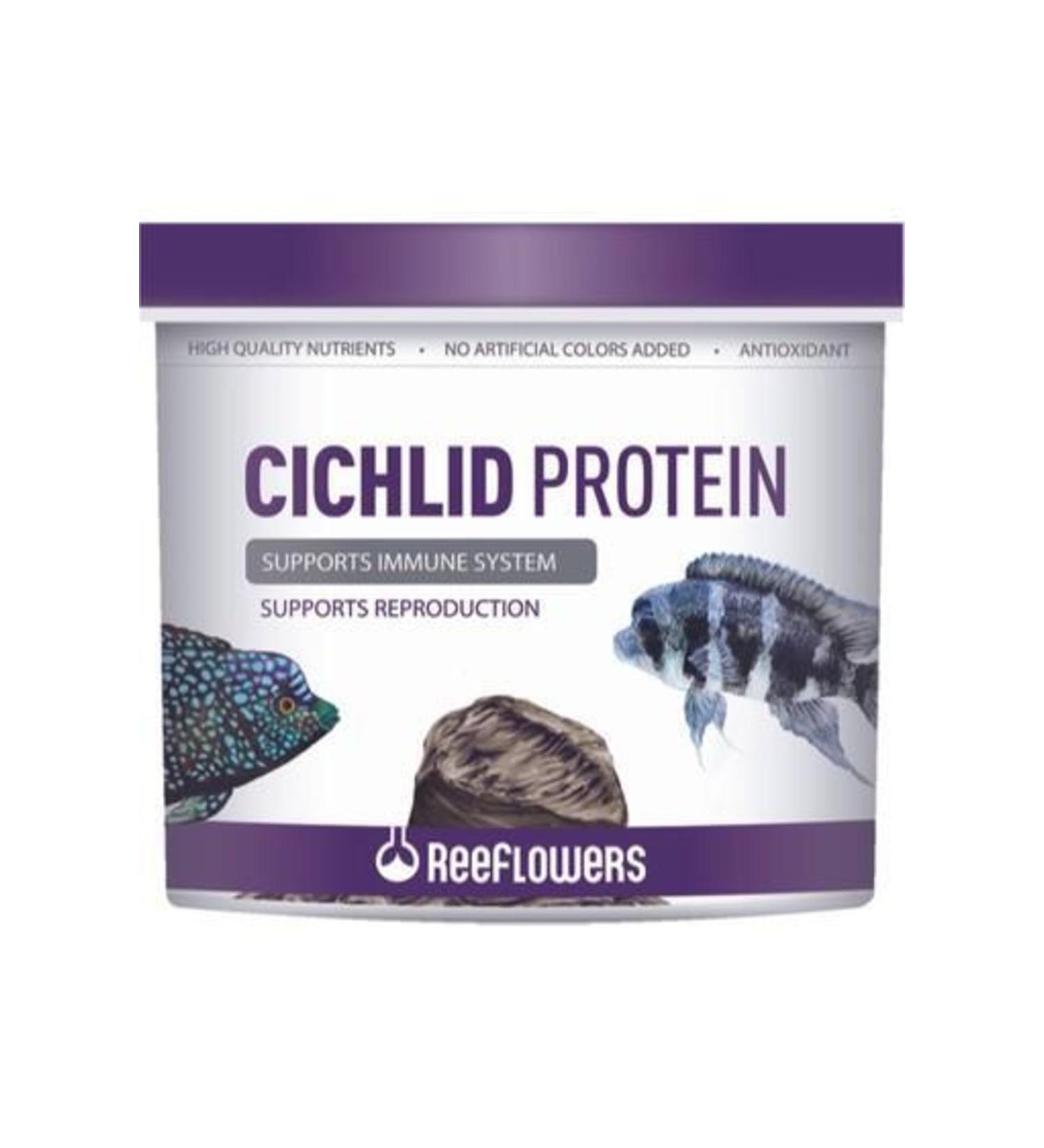 ReeFlowers Cichlid Protein Granule Fish Food 100 Gr