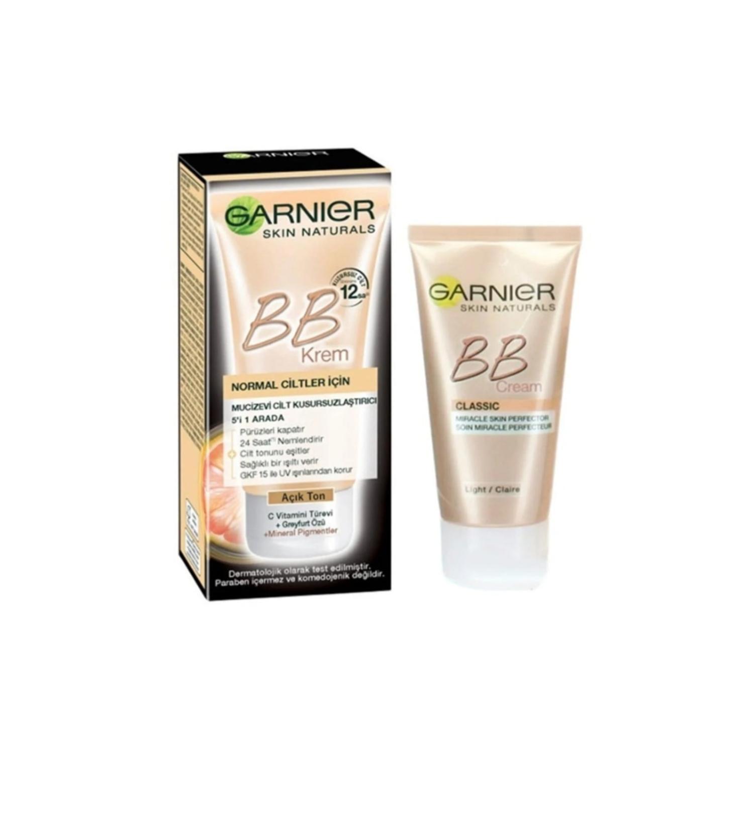 Garnier BB Cream Miracle Skin Perfector Light Tone 18 Ml