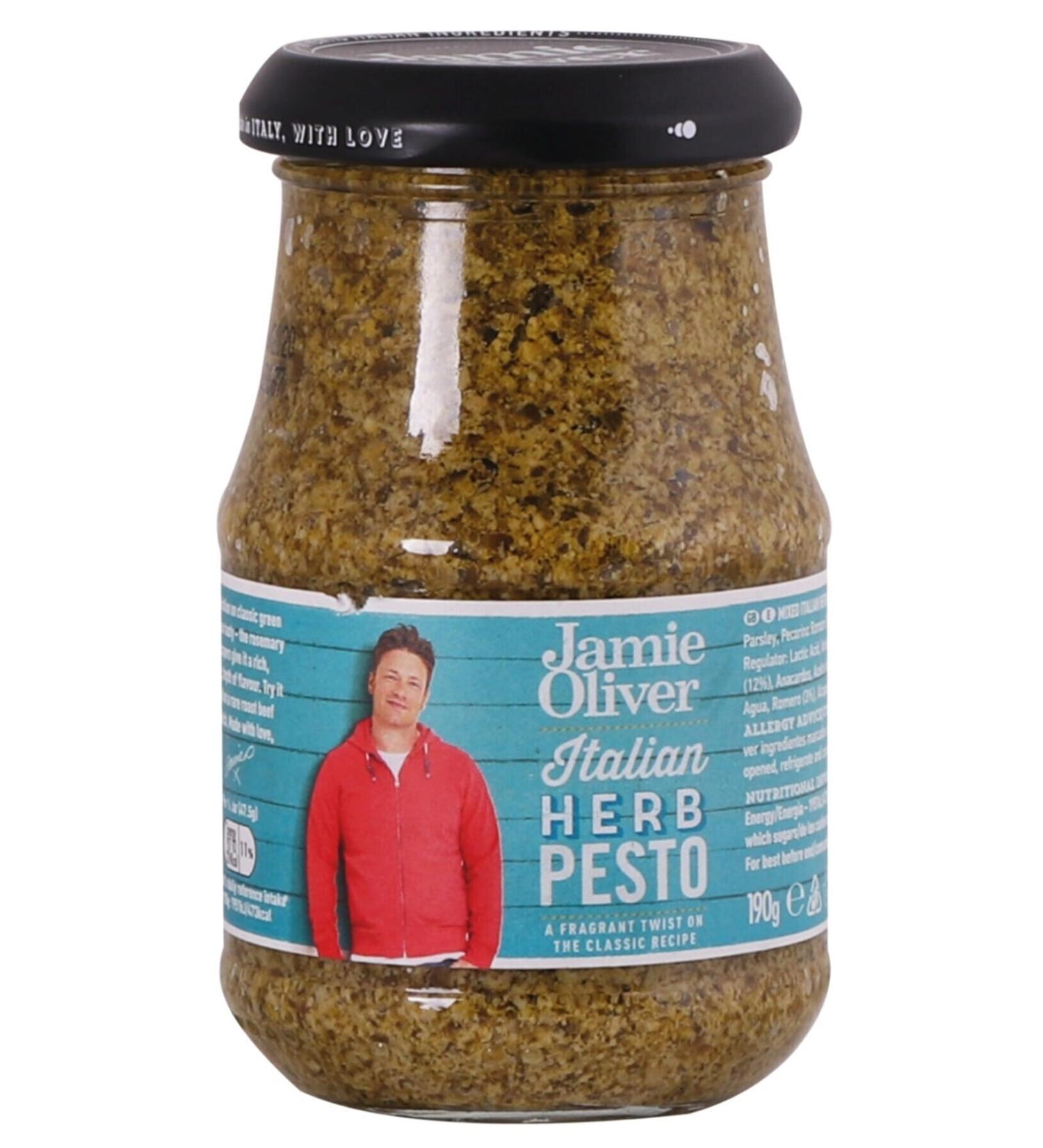 Jamie Oliver Italian Style Herb Pesto 190g