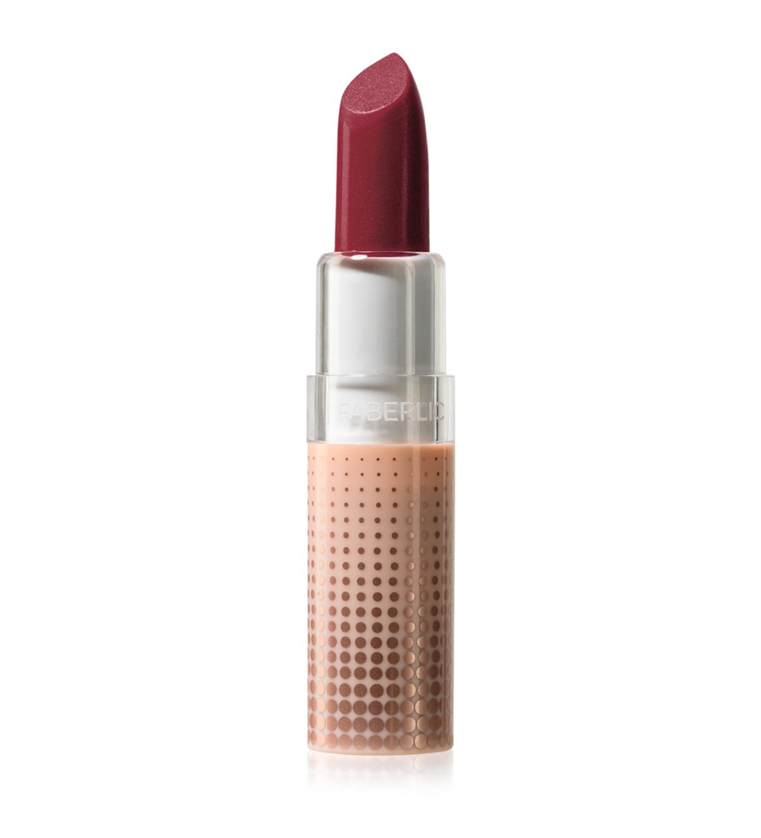 Faberlic Glam Team Pearlescent Lipstick Glamsh ne - Dark Pink - 3.4 Gr. - Buy Online on GoSupps.com