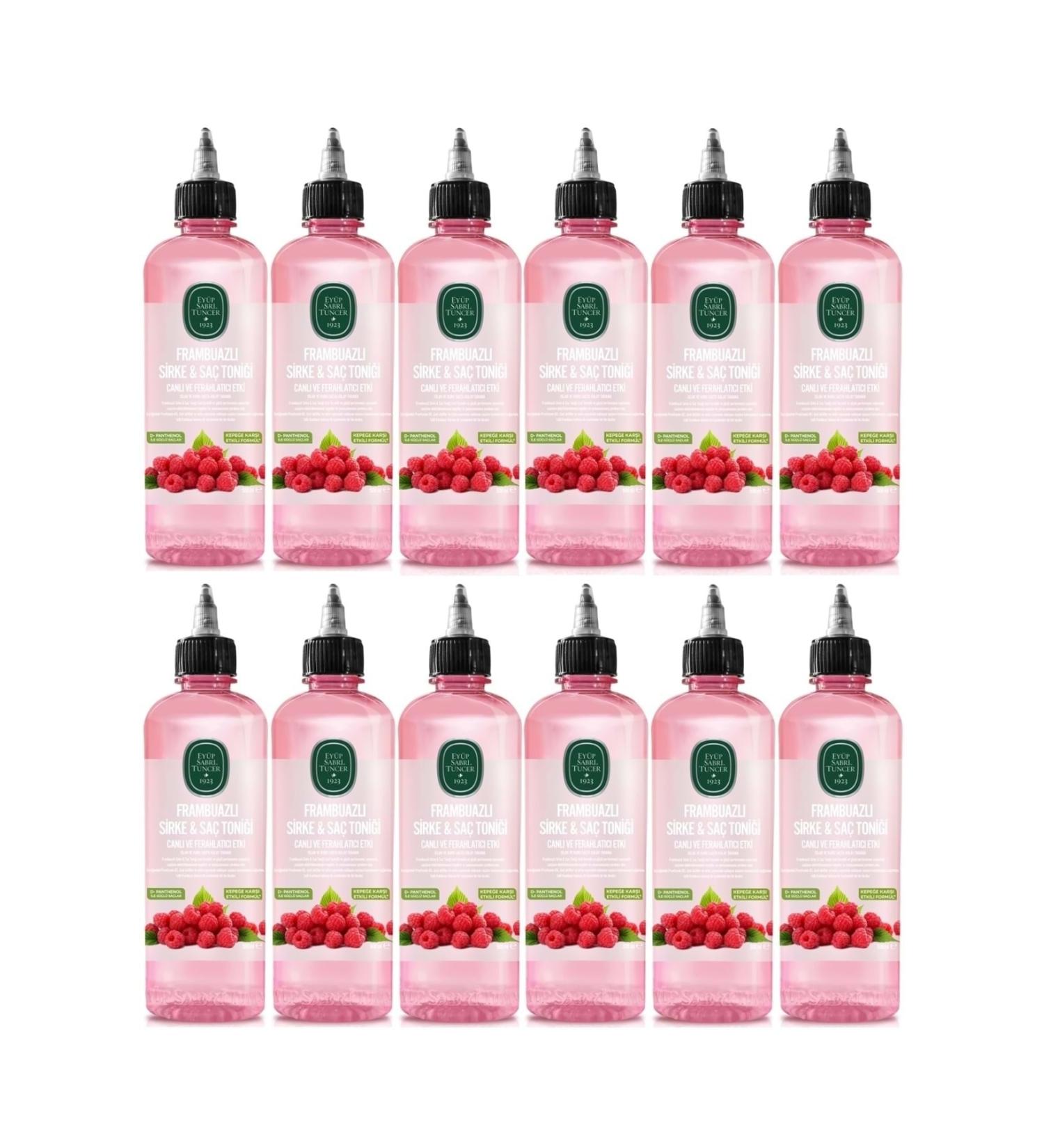 Ey p Sabri Tuncer Hair Tonic 500ml Raspberry Vinegar (Set of 12)