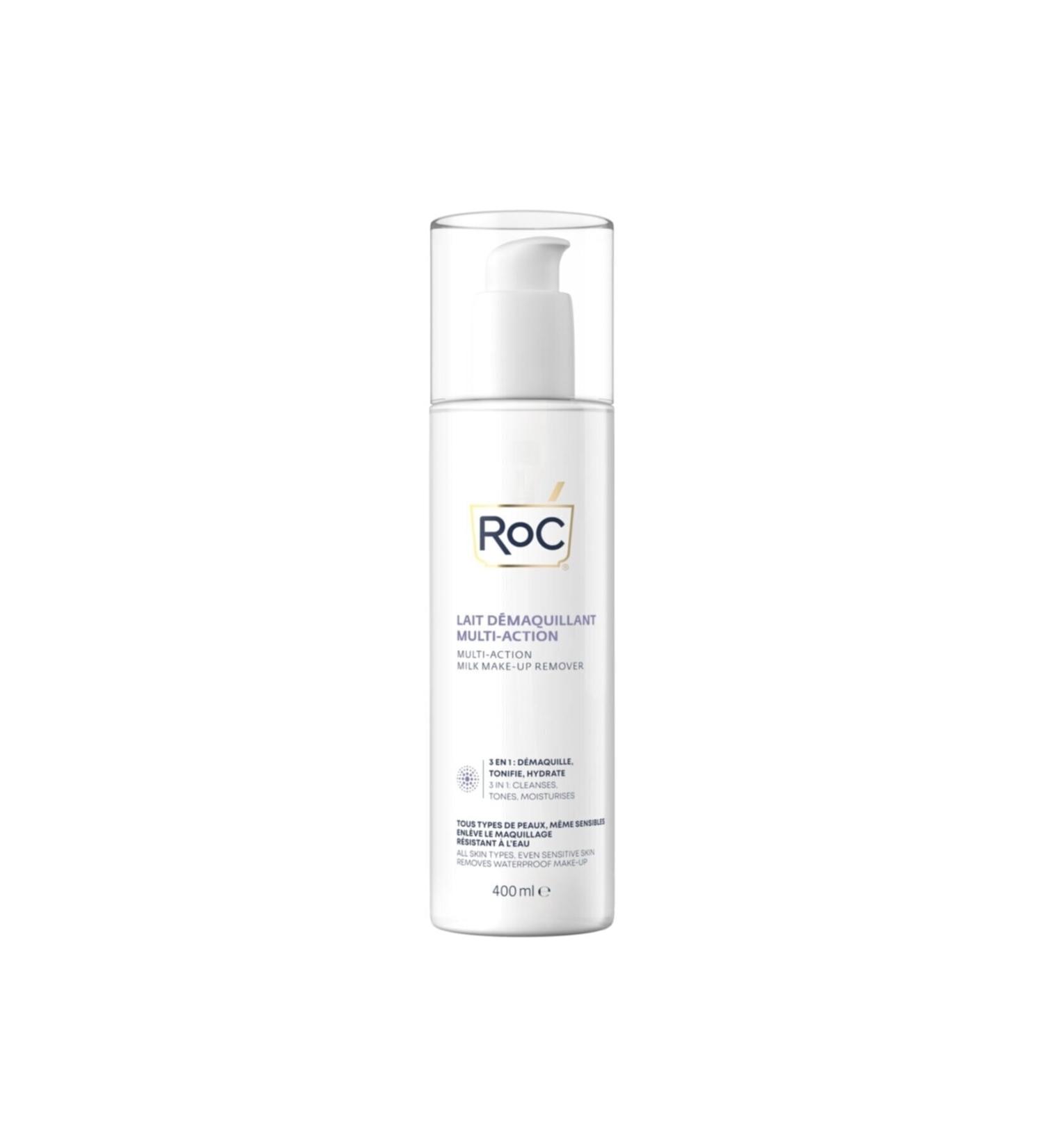 Roc 3 Effect Make-Up Remover Milk 400 ml Skin Tone Equalizer