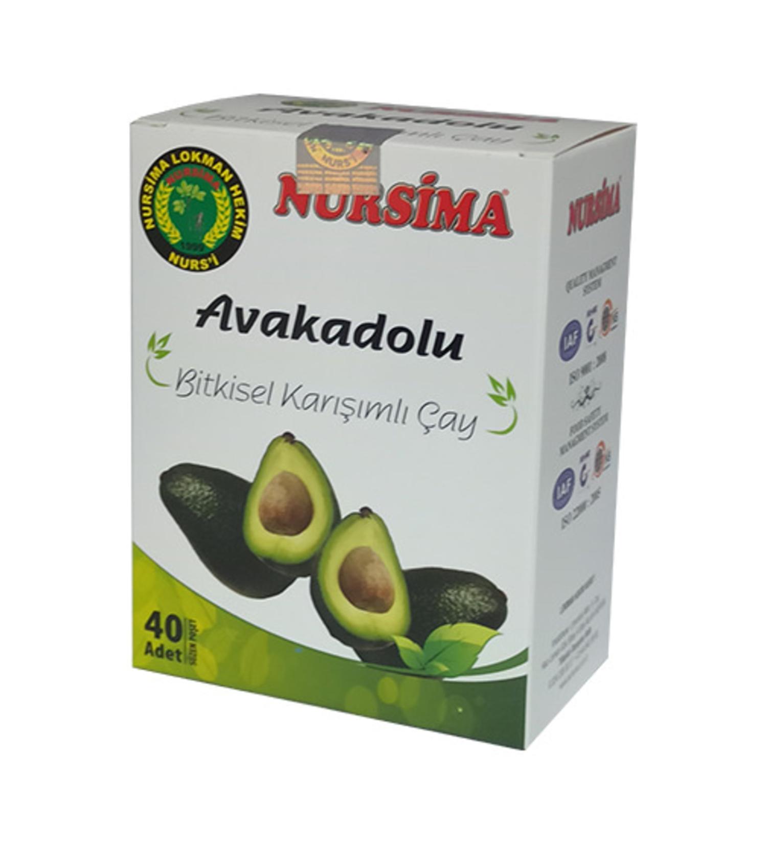 Nursima Avocado Herbal Mixed Tea 40pcs