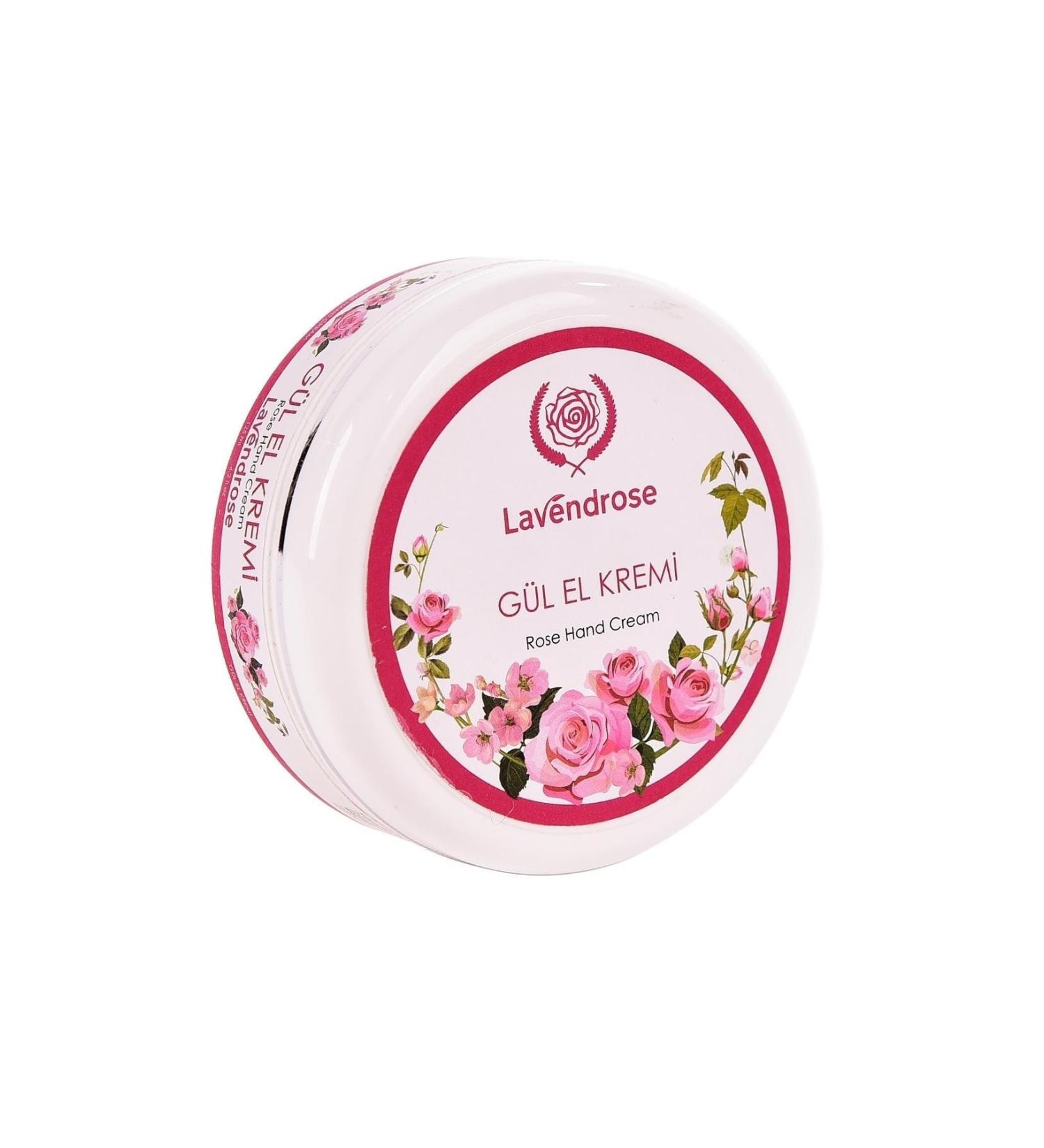 Lavendrose Rose Cream - Intensive Rose Essence Daily Care Moisturizing Hand Face and Body Care Cream