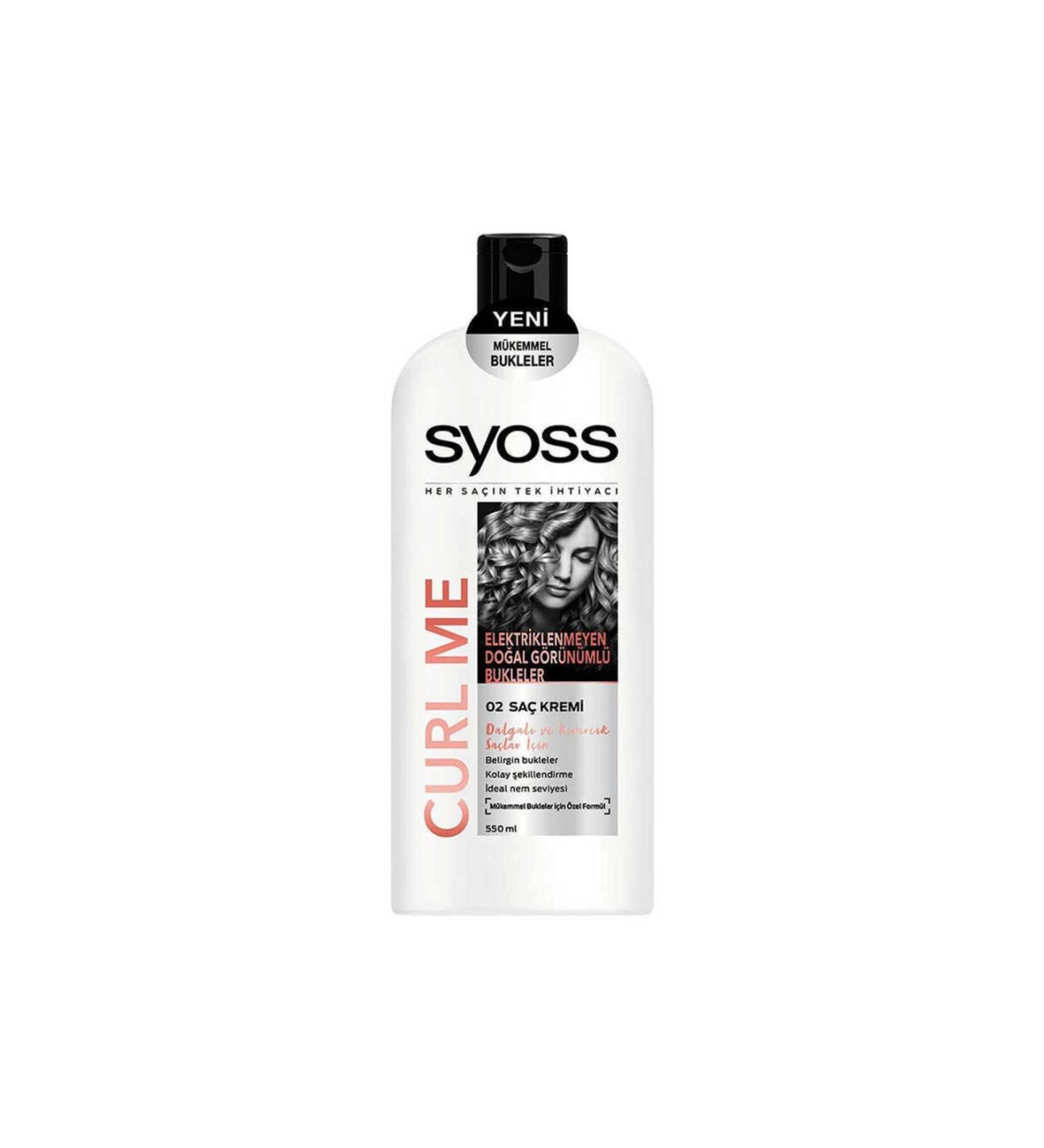 Syoss Curl Me Hair Conditioner 550 ml