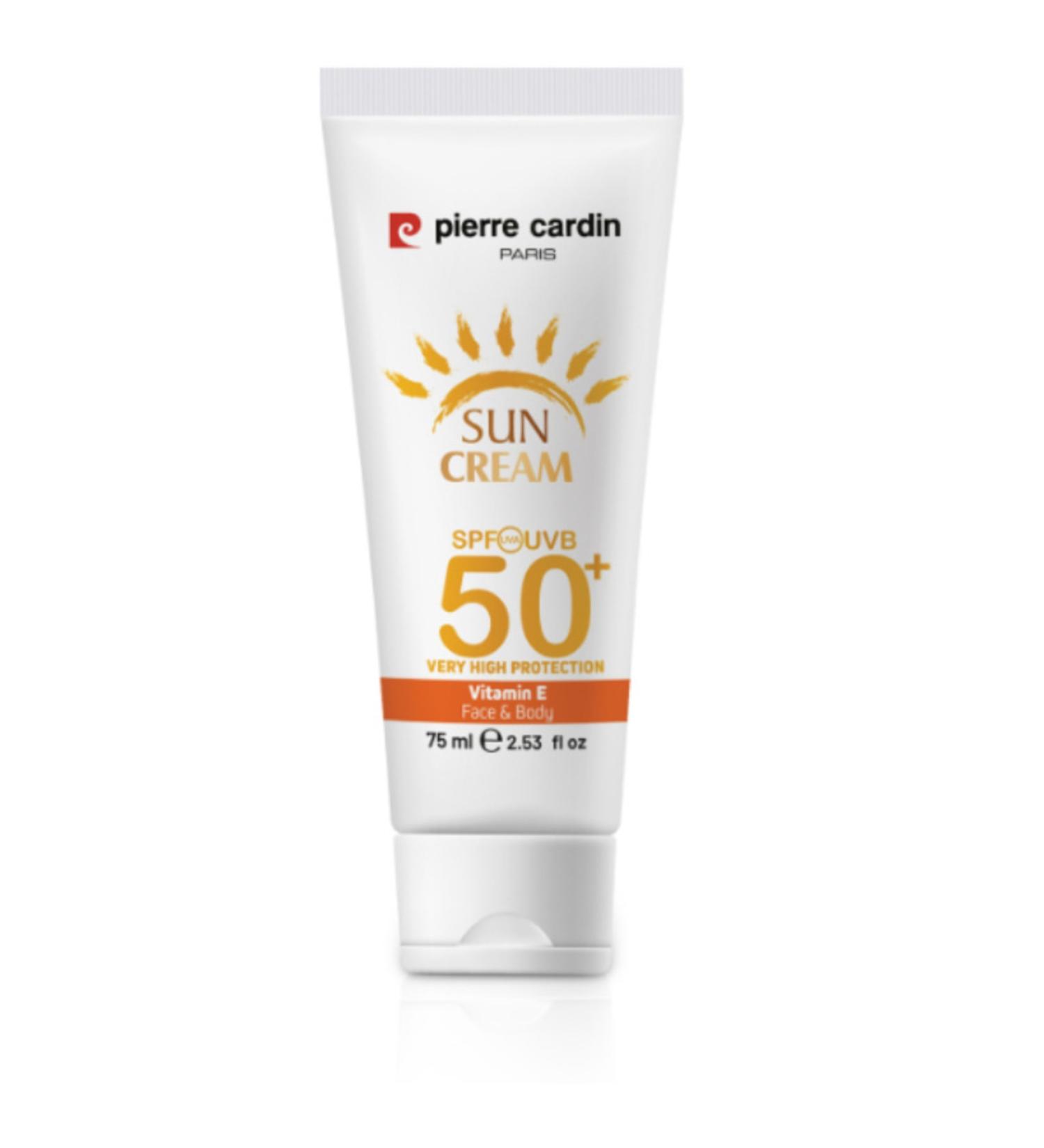 Pierre Cardin Protective Sun Cream 50+ Spf Very High Protection - 75 Ml