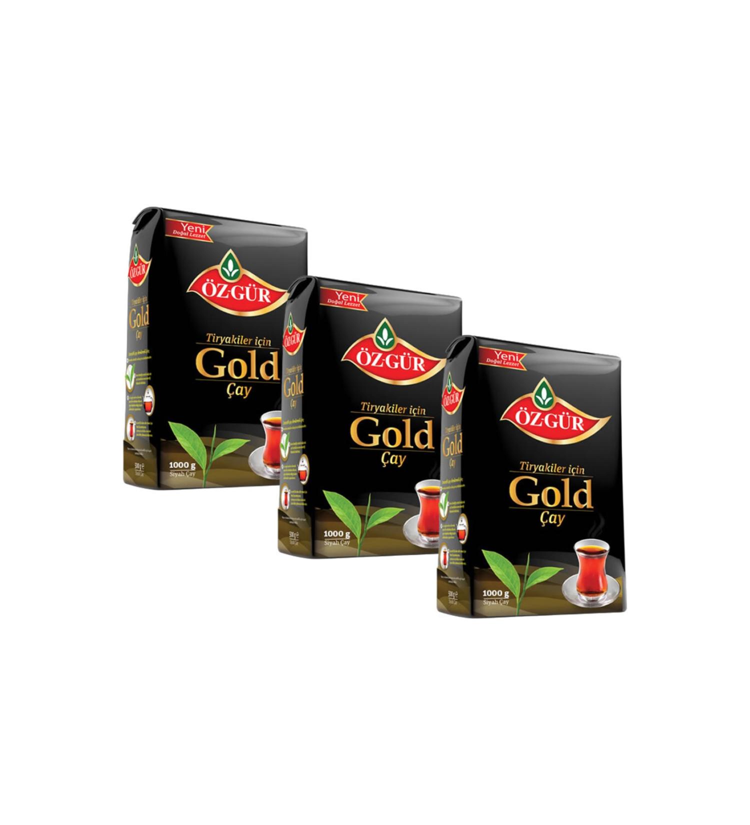 free tea Gold Tea 1000 GX 3 Pieces