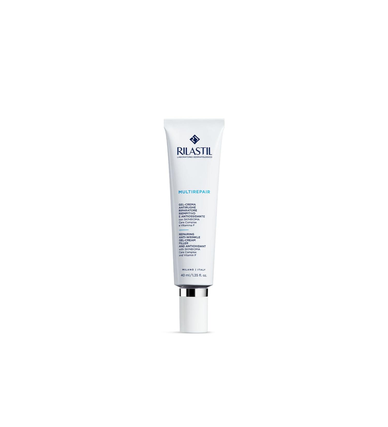 Rilastil Multirepair - Anti-Aging Moisturizing and Plumping Gel Cream 40 Ml