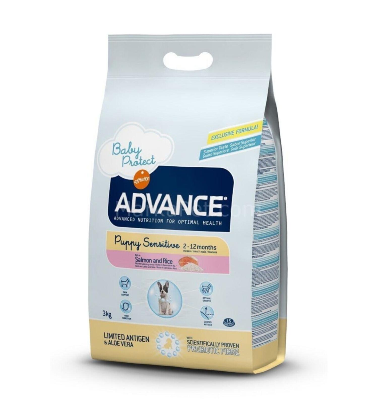 Advance Puppy Sensitive Salmon Puppy Food 3 Kg