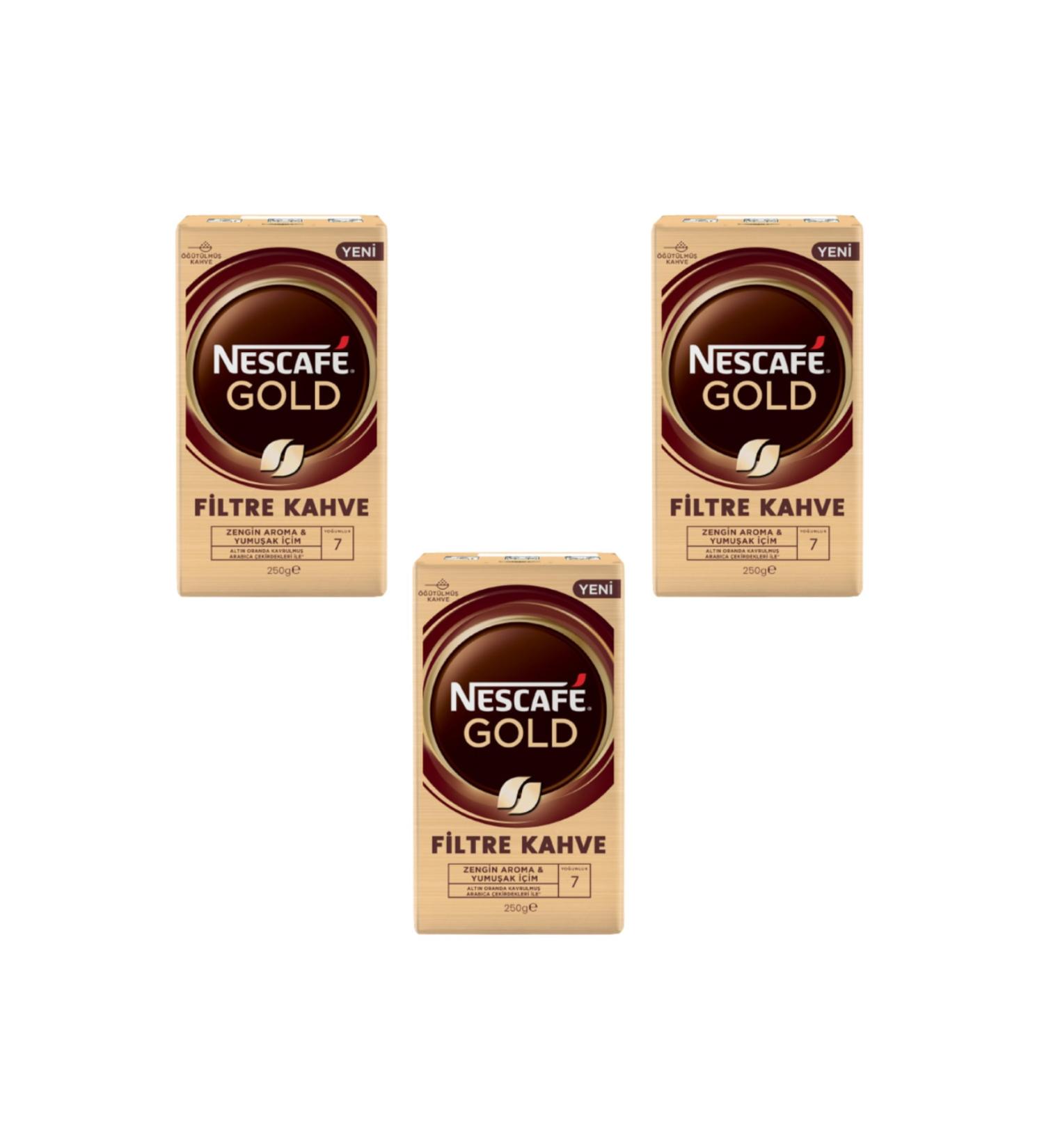 Nescafe Gold Filter Coffee 3 Pieces