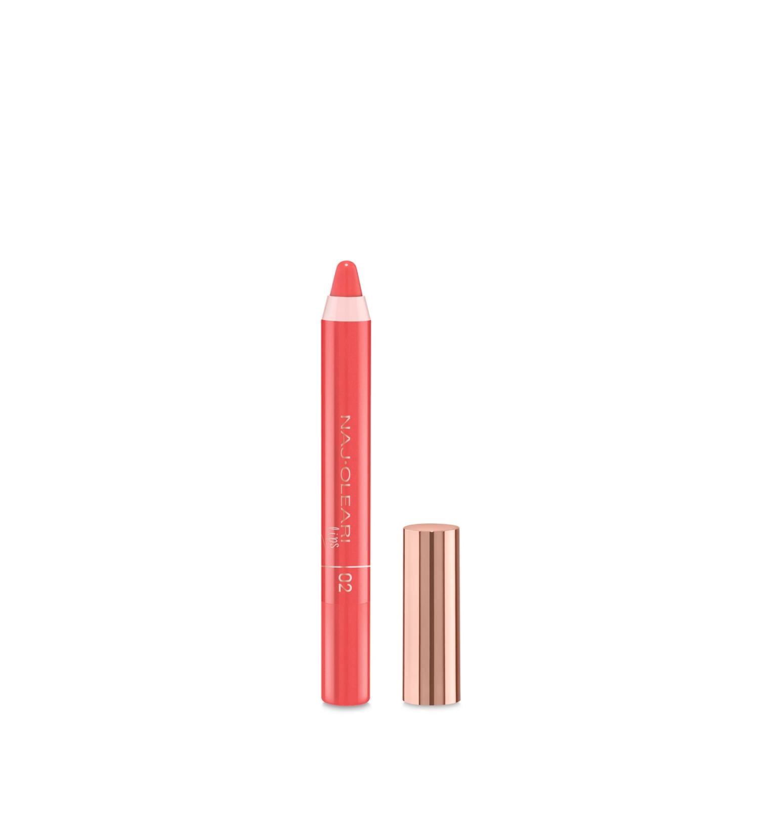 Naj Oleari Shine Vibes Lipstick Lipstick 02 - Pencil Lipstick - Buy Online on GoSupps.com