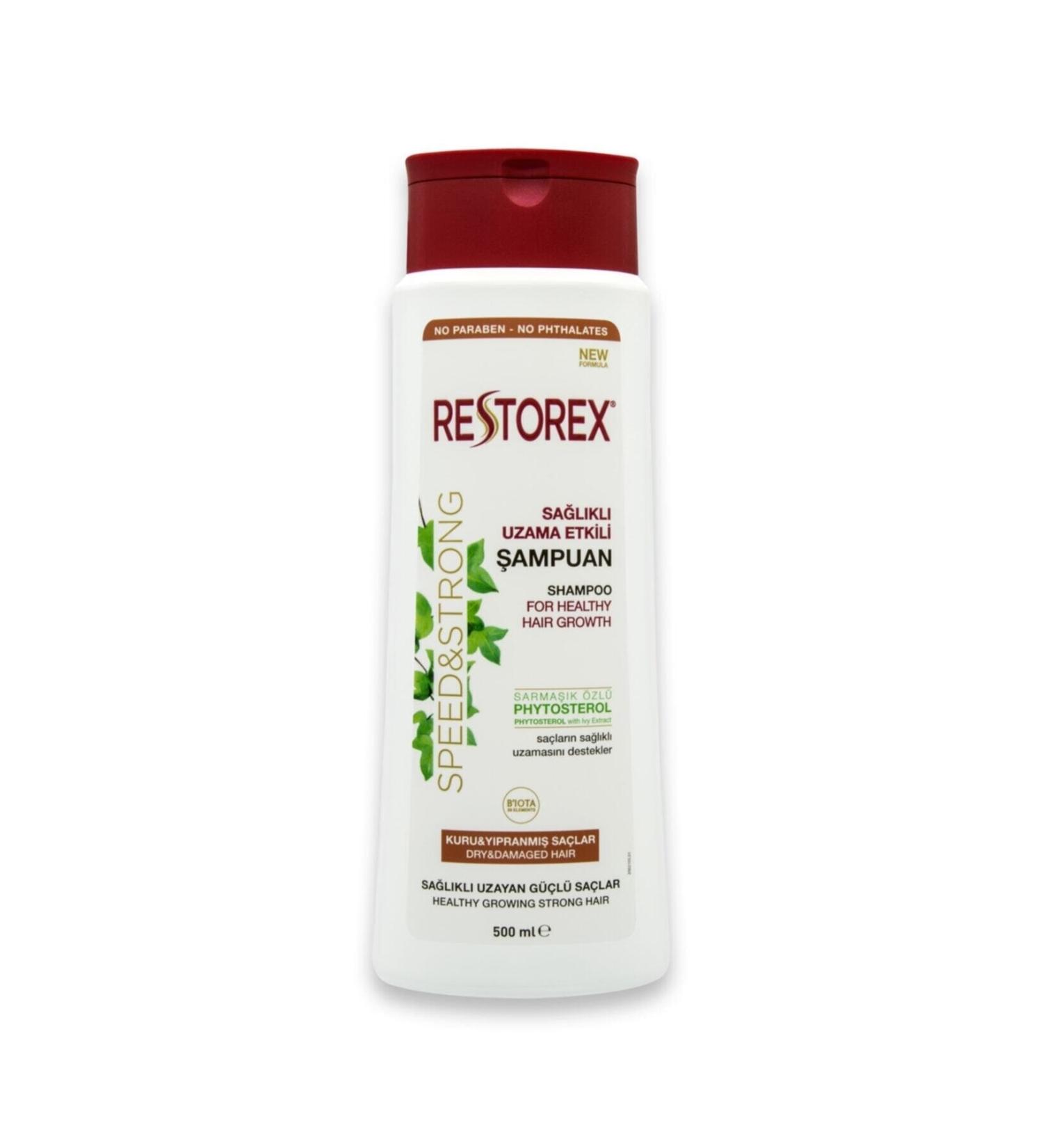 Restorex Shampoo for Dry and Damaged Hair 500 ml 8697432096453.