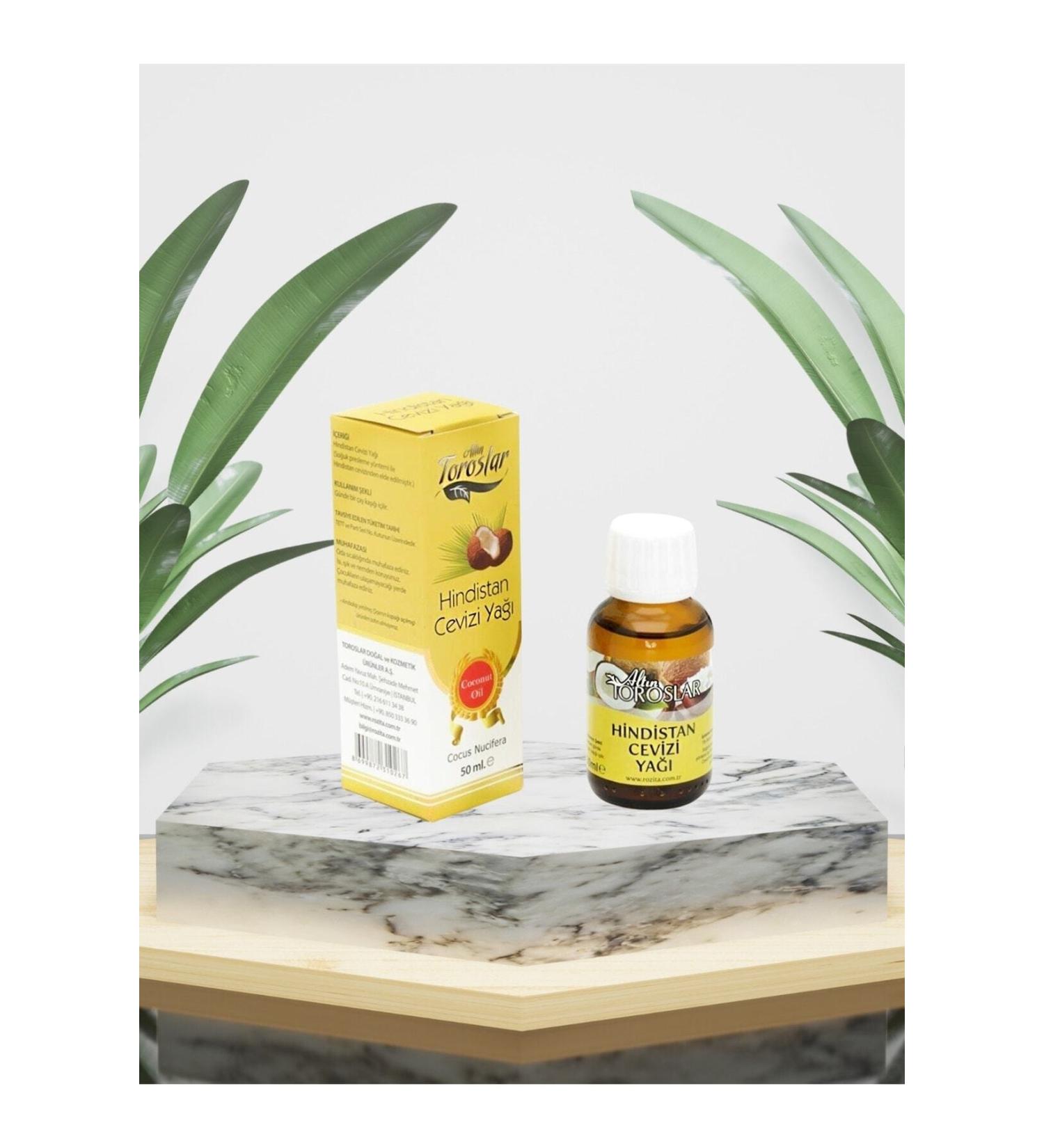 Toroslar Natural and Cosmetics Golden Toroslar Coconut Oil 50 ml.