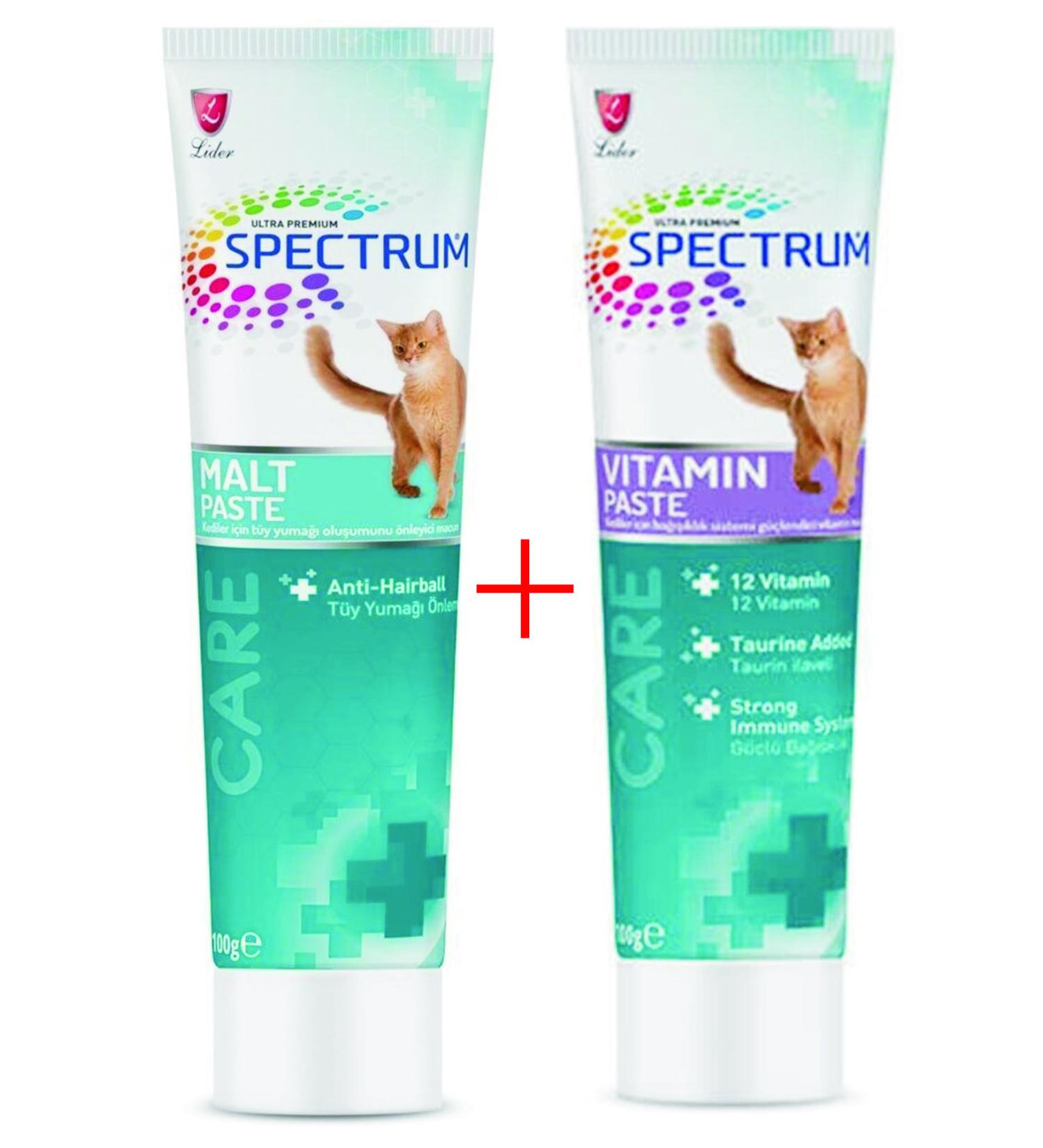 Spectrum Cat Vitamin Malt Paste Duo Set 100g + 100g