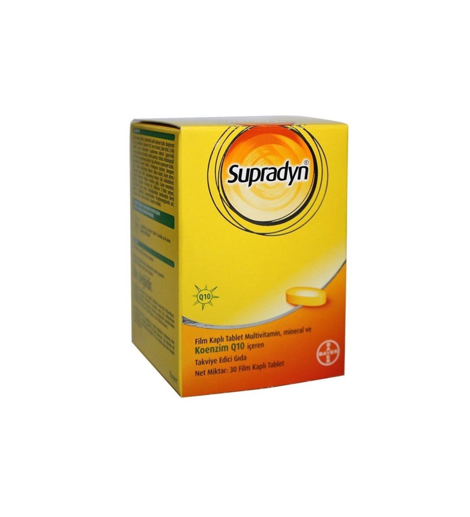 Supradyn (box damaged) Supradyn All Day Co Q10 Containing 30 Tablets