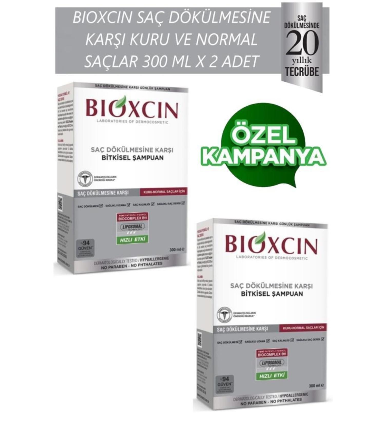 Bioxcin Genesis For Dry And Normal Hair 300 Ml X 2 Pieces