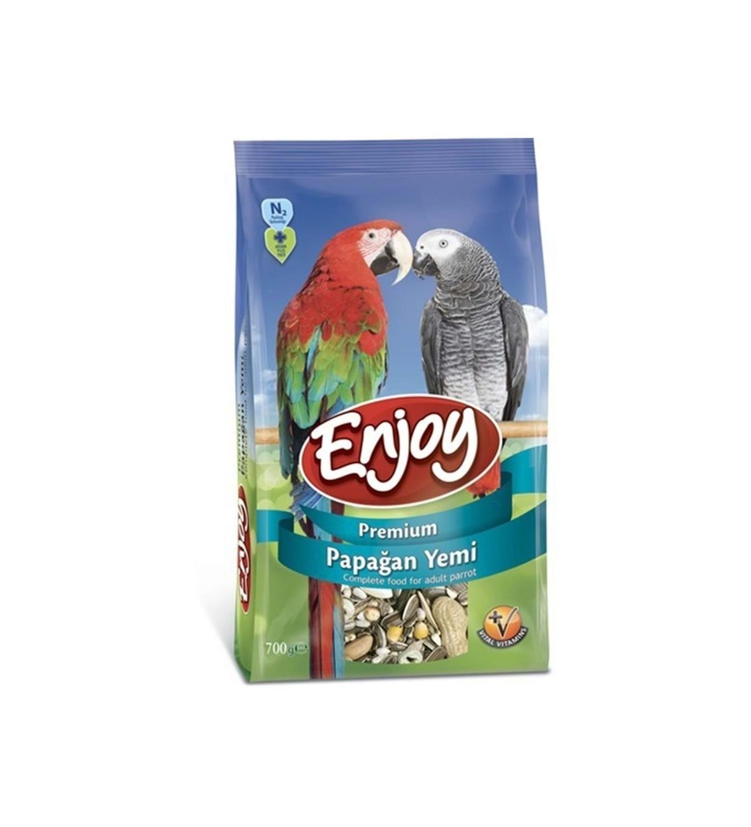 Enjoy 700 Gr Premium Parrot Food -Free Shipping-