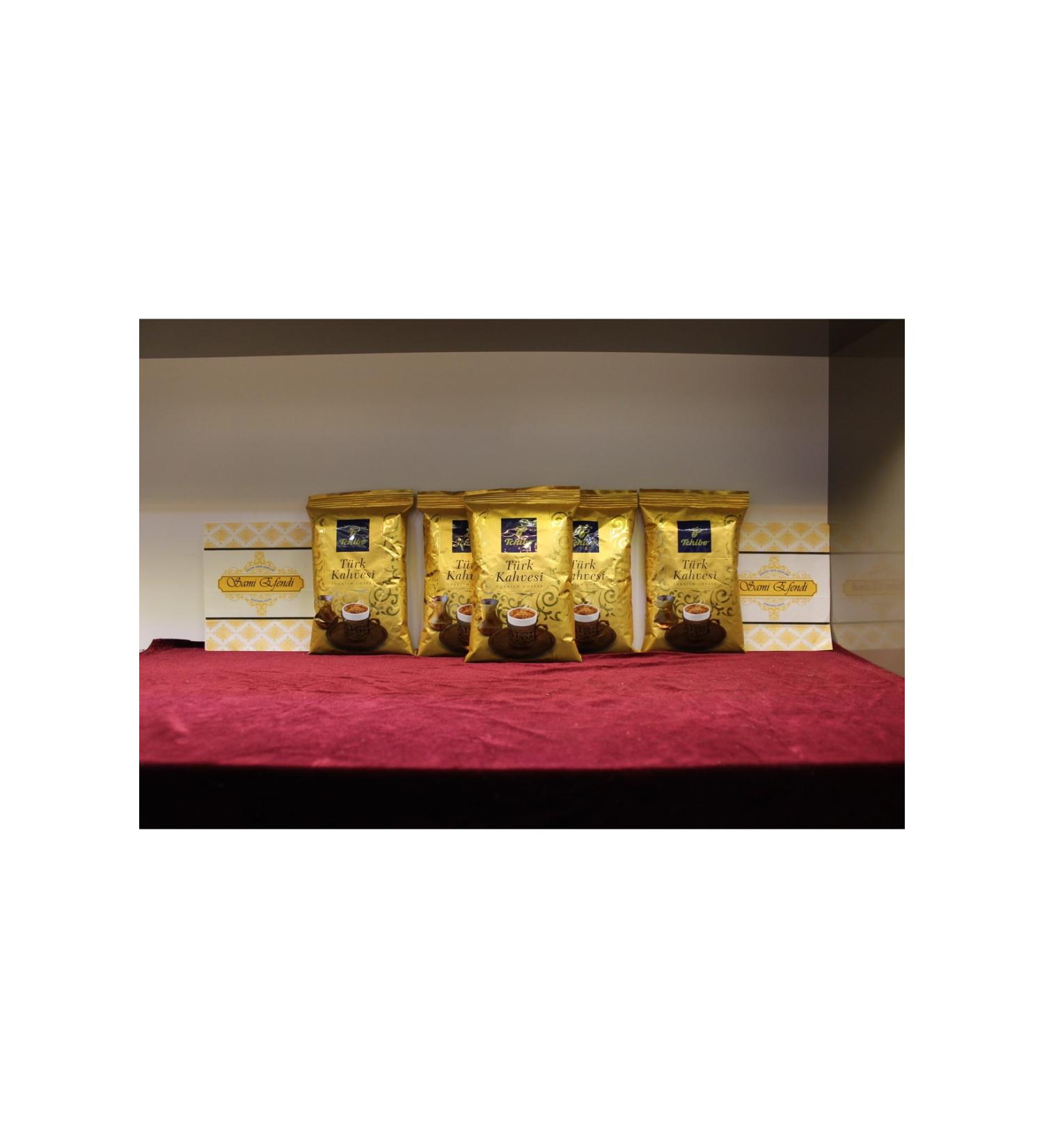 Sami Efendi Nuts Tchibo Turkish Coffee Set of 5