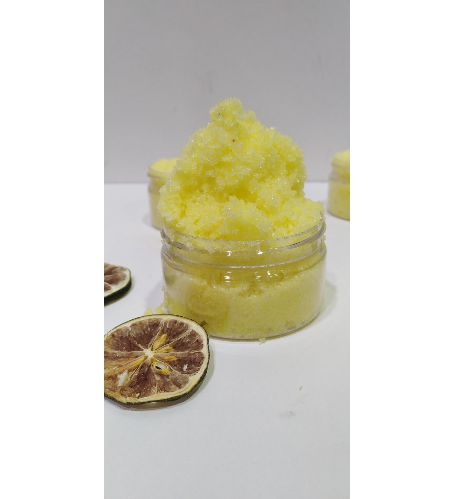 petiperia "lamas" Lemon - Jasmine Body Peeling Hand Foot (coconut Sugar Scrub) 150grm