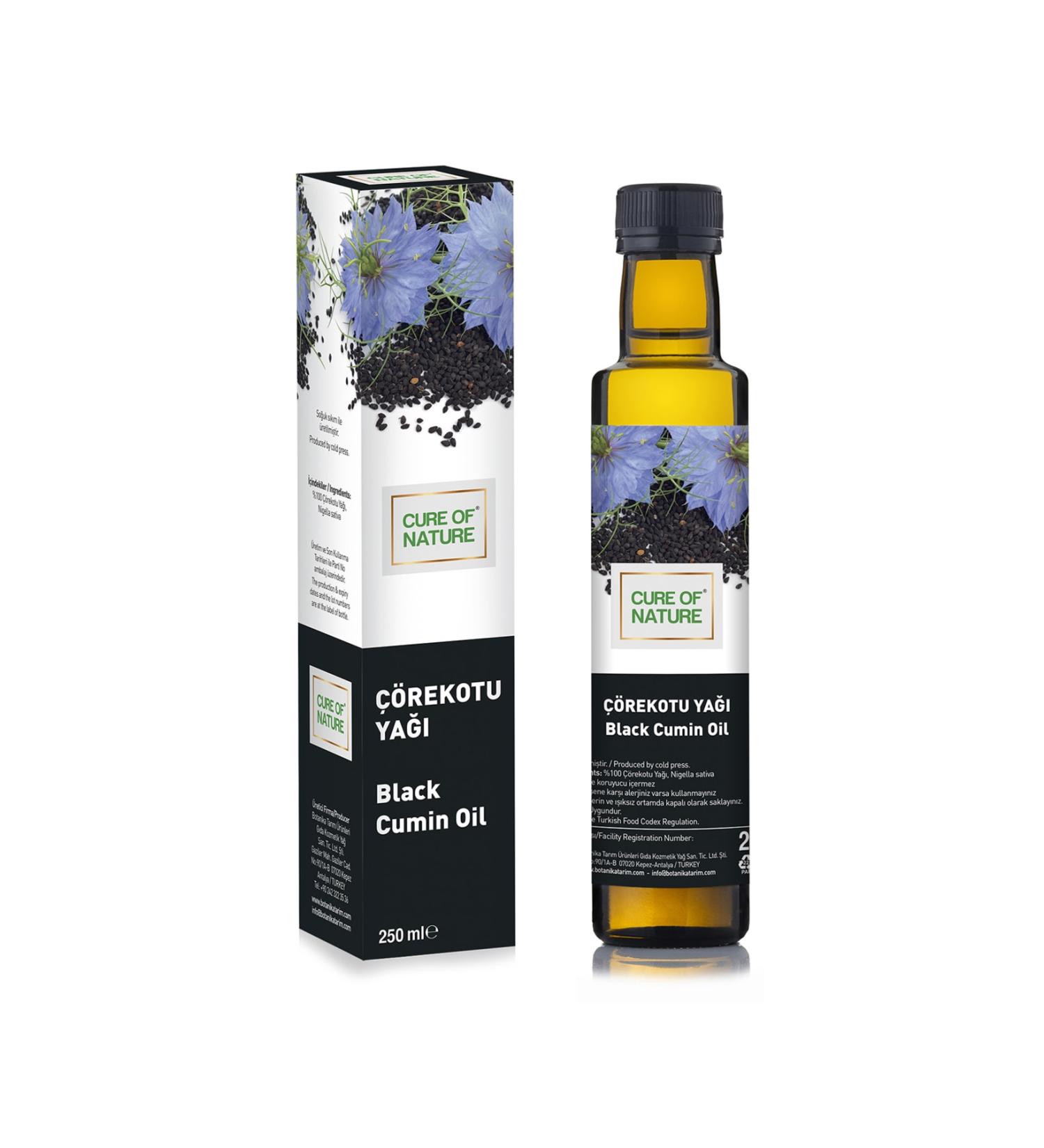 Cure Of Nature 250ml Black Cumin Oil