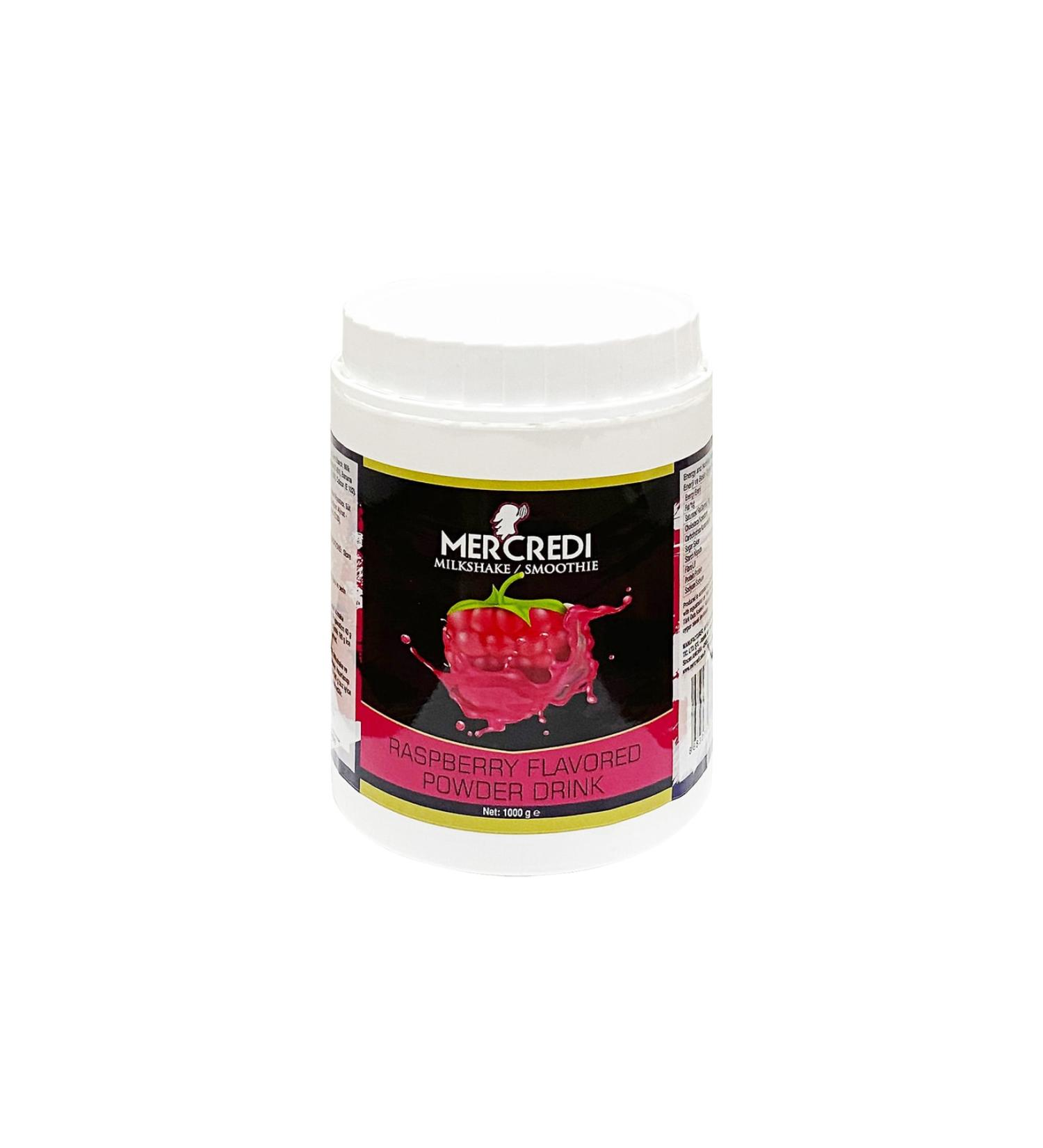 MERCREDI Raspberry Raspberry Milkshake Smoothie Powder 1000 gr