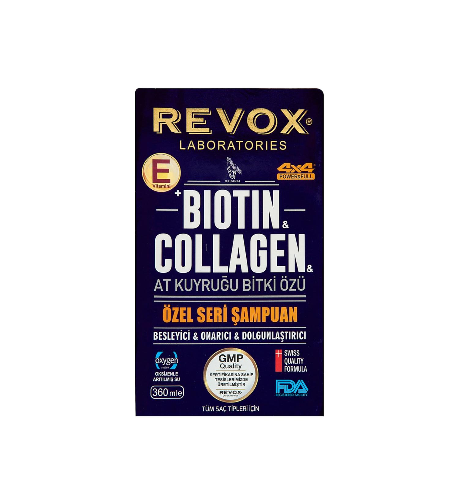 Revox Biotin&Collagen Horsetail Shampoo 360 ml