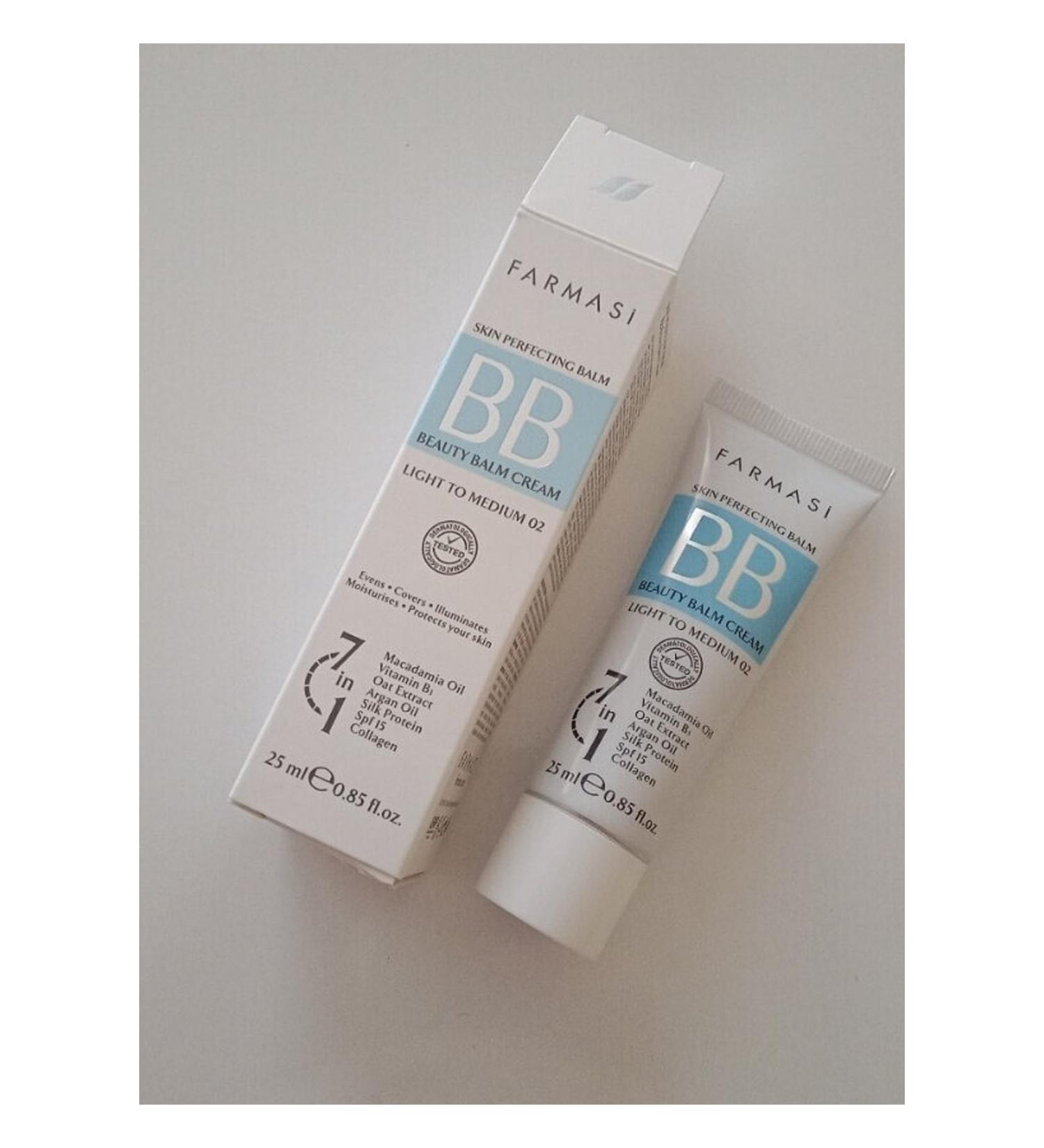 Farmasi Bb Cream - All In One Light to Medium 02 25 Ml
