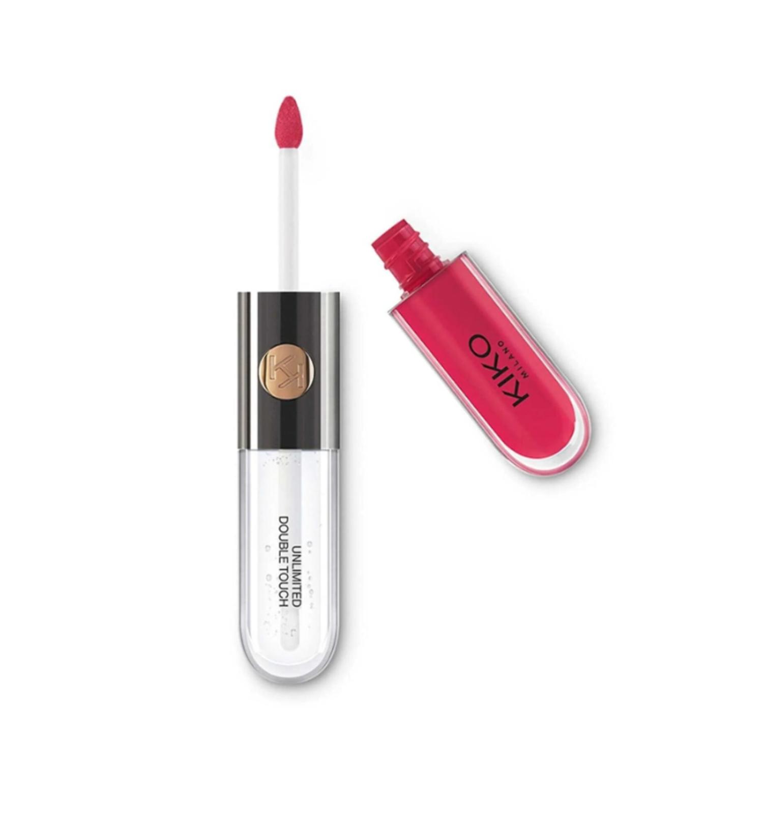 KIKO Shiny Liquid Lipstick - Unlimited Double Touch 110 Spicy Rose 6 ml