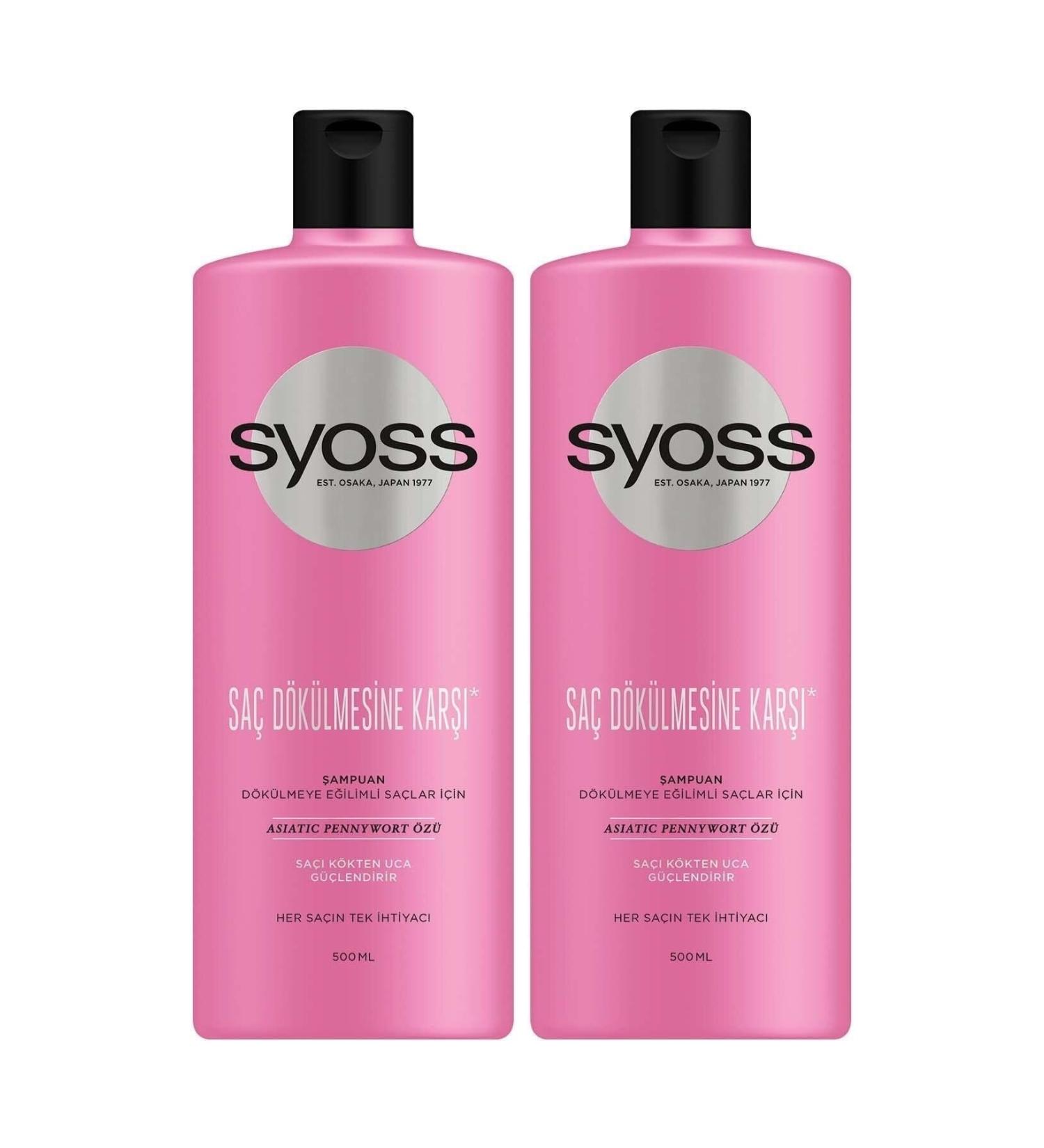 Syoss Anti Hair Loss Shampoo 500 Ml 2-lwsset2