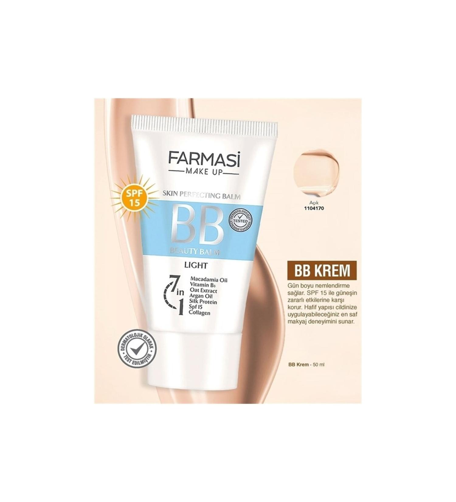 Farmasi Bb Cream Light 50 Ml 01